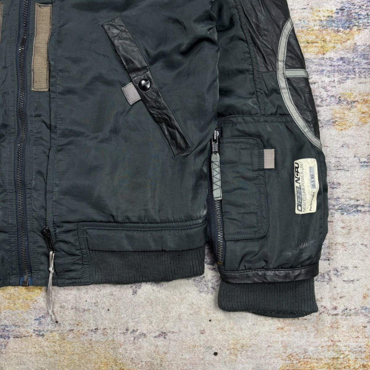 Diesel Diesel ncpu multi zipper mix leather bomber jacket Size US S / EU 44-46 / 1 - 4 Thumbnail
