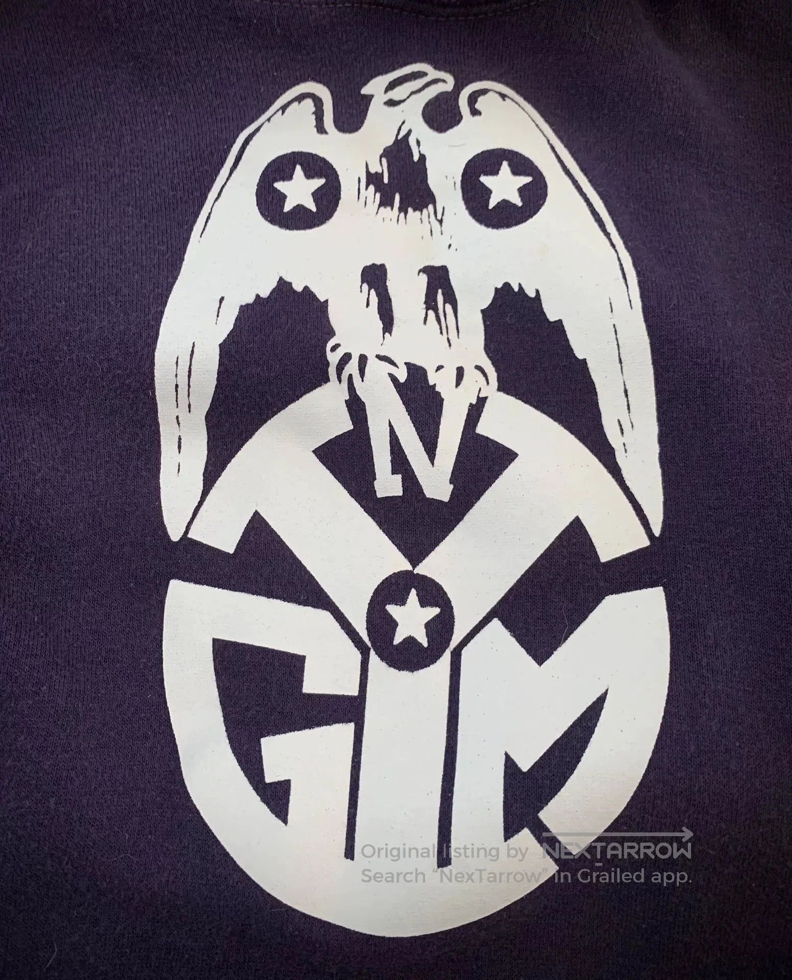 Japanese Brand stylish purple hooded sweatshirt for casual wear. Size US S / EU 44-46 / 1 - 3 Thumbnail