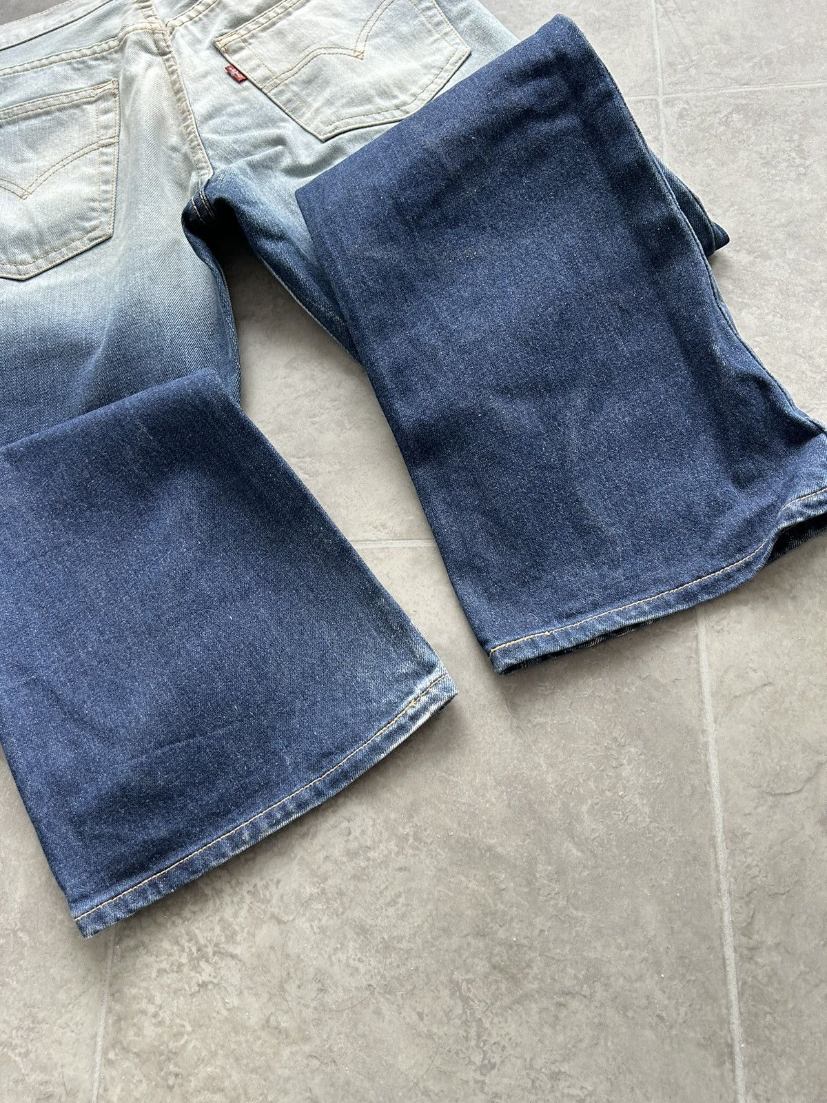 Levi's × Vintage LEVI’S Vintage 525 Faded Flare Jeans Y2K Avant garde 00s Size 30" / US 8 / IT 44 - 12 Thumbnail