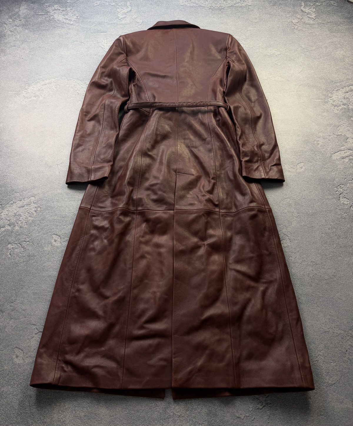 Nour Hammour Nour Hammour Leather Trench Coat Jacket Size S / US 4 / IT 40 - 7 Thumbnail