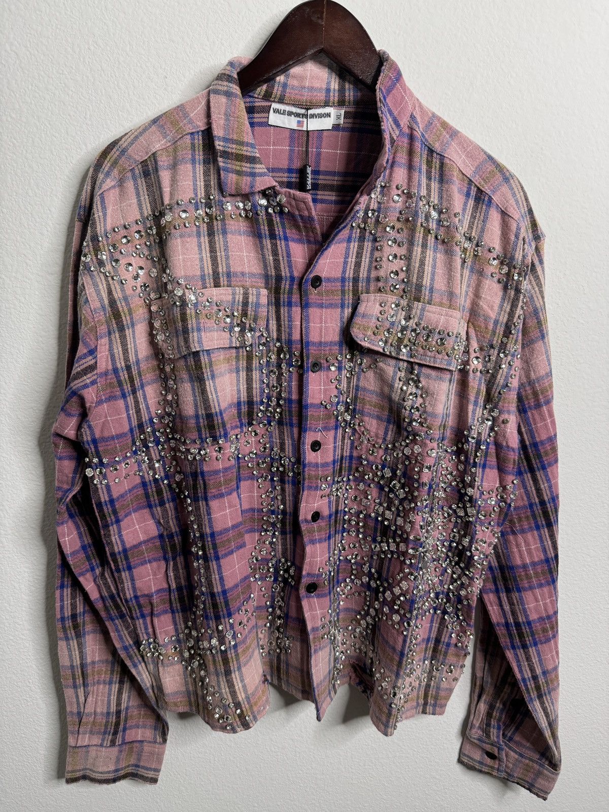 Valelives grey web flannel
