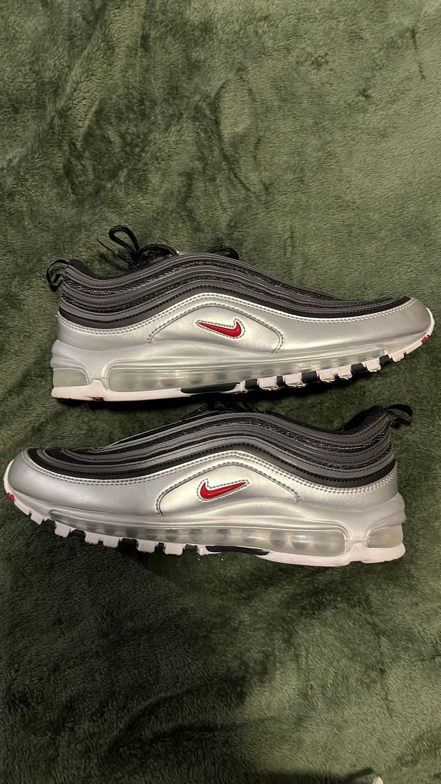 Nike Nike airmax 97 black silver size 11 Size US 11 / EU 44 - 4 Thumbnail