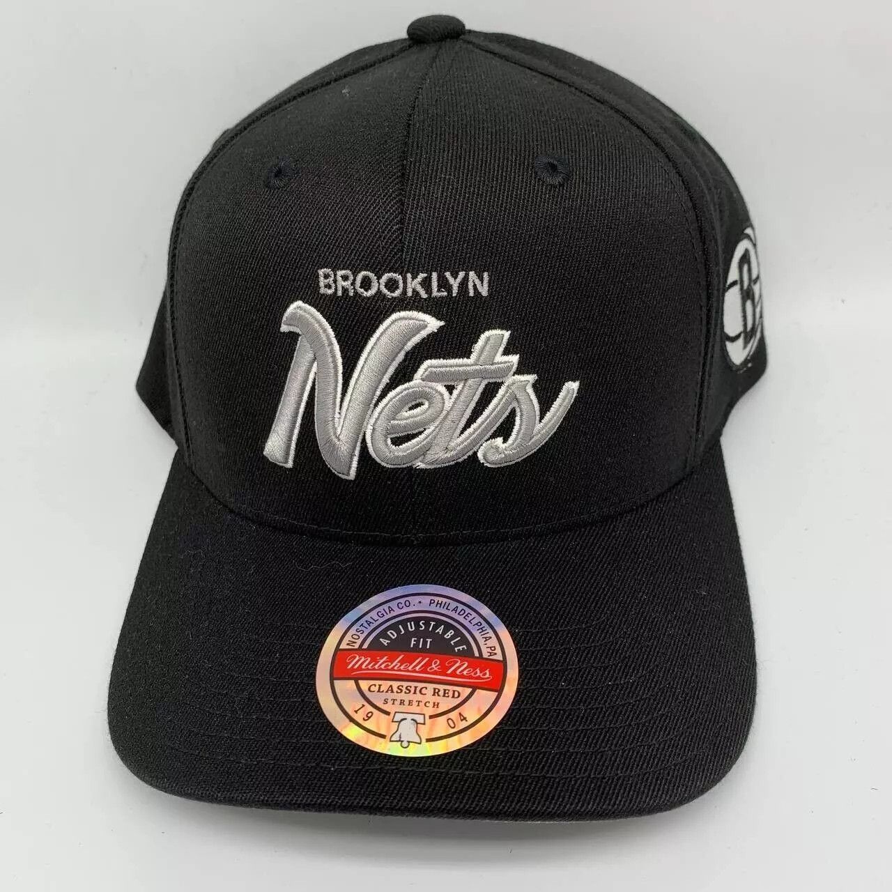 Mitchell & Ness Brooklyn Nets NBA Hat Stretch Adjustable Snapback Cap
