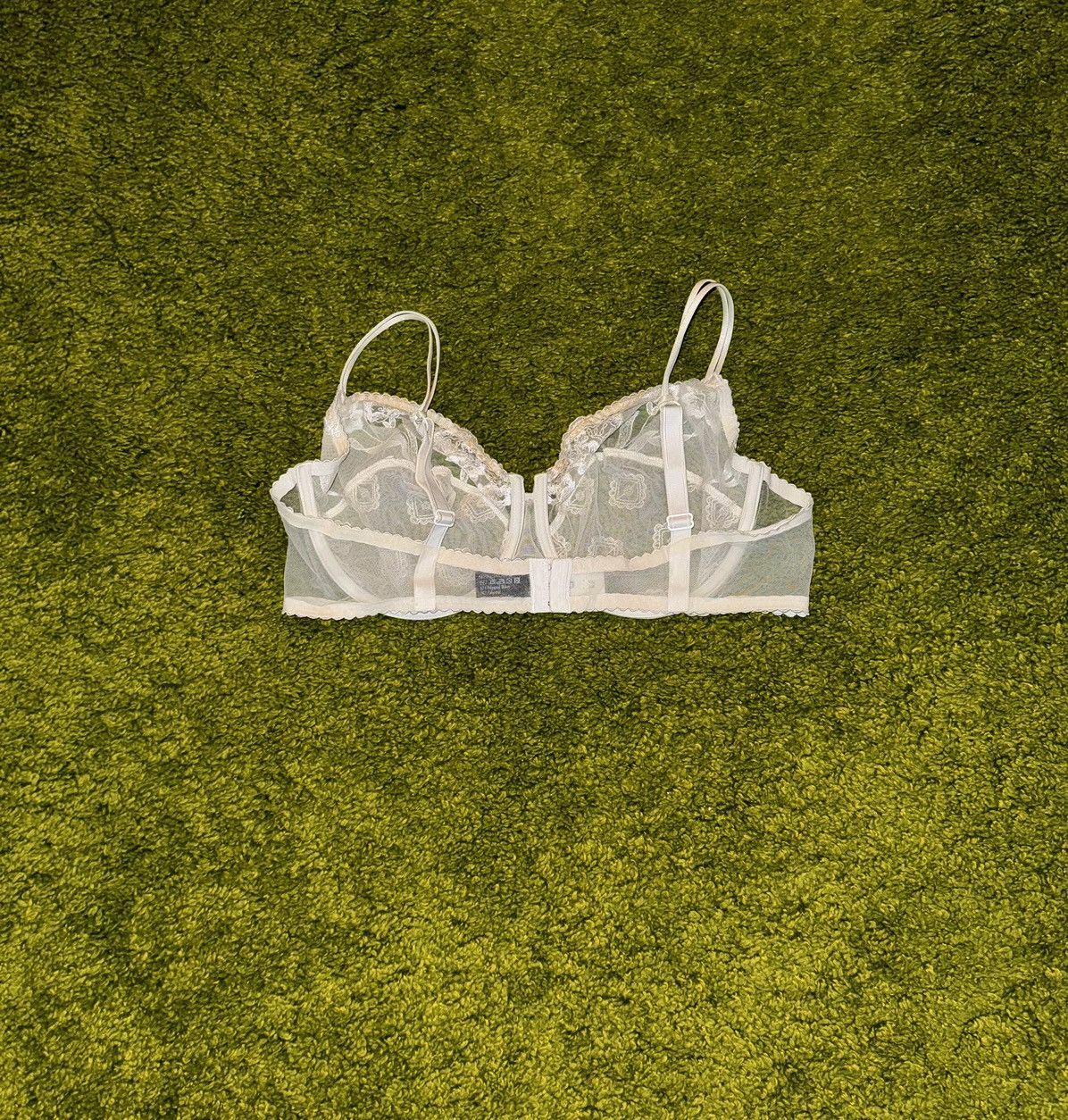 Designer × Vintage × Wolford Wolford mesh bra Size ONE SIZE - 4 Thumbnail
