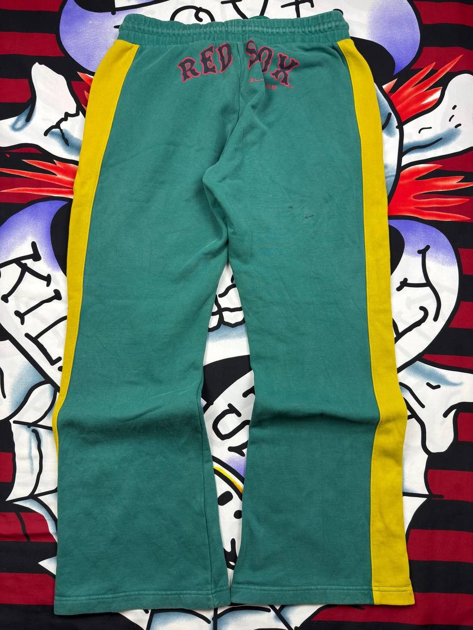 Champion CHAMPION X MAJOR LEAGUE BASEBALL Boston Red Sox flared pants Size 30" / US 8 / IT 44 - 6 Thumbnail