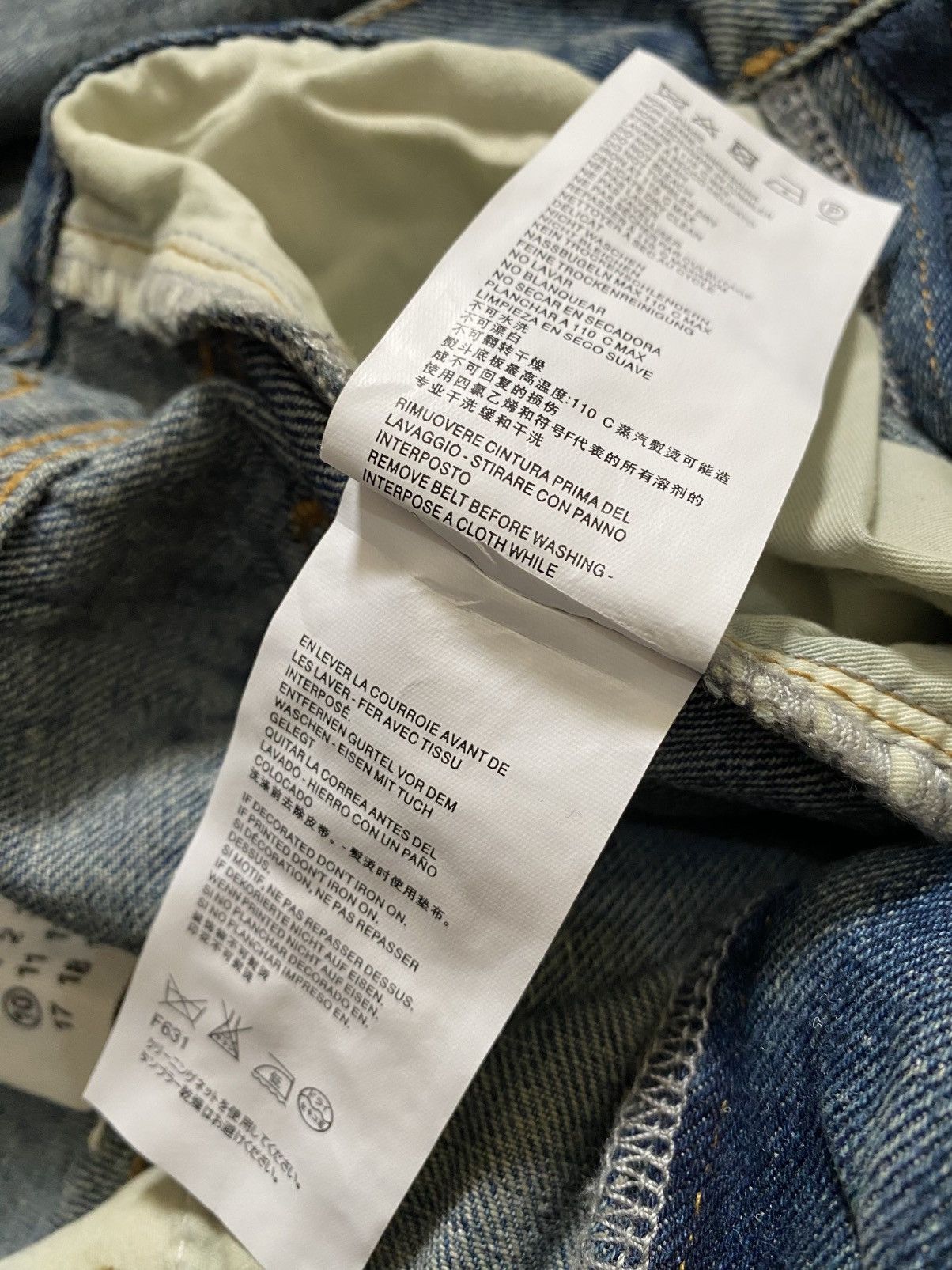 Maison Margiela Maison Margiela Paris Jeans Size 25" / US 0 / IT 36 - 8 Thumbnail