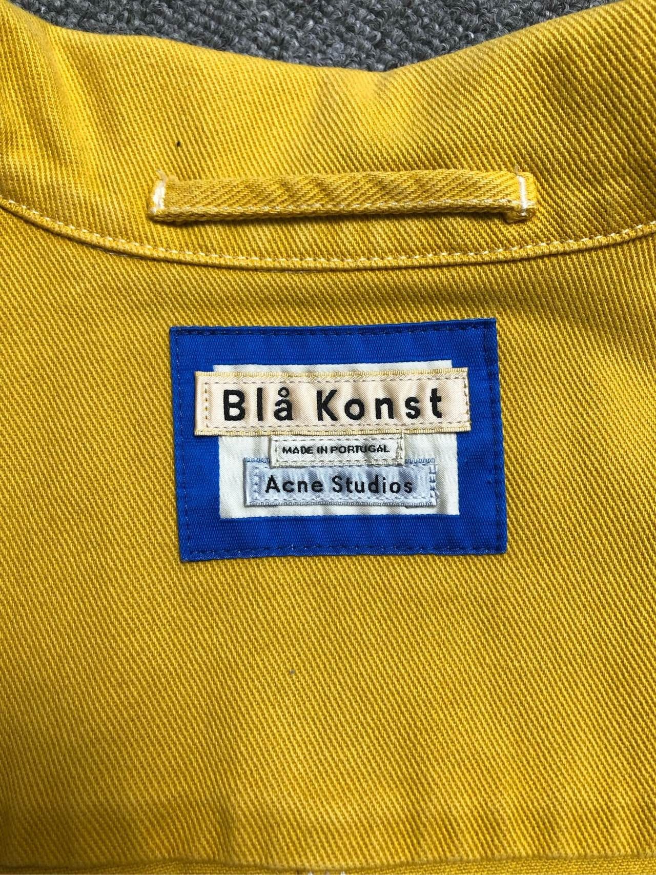 Acne Studios acne studios Yellow denim jacket 2501-Nextarrow Size US S / EU 44-46 / 1 - 3 Thumbnail