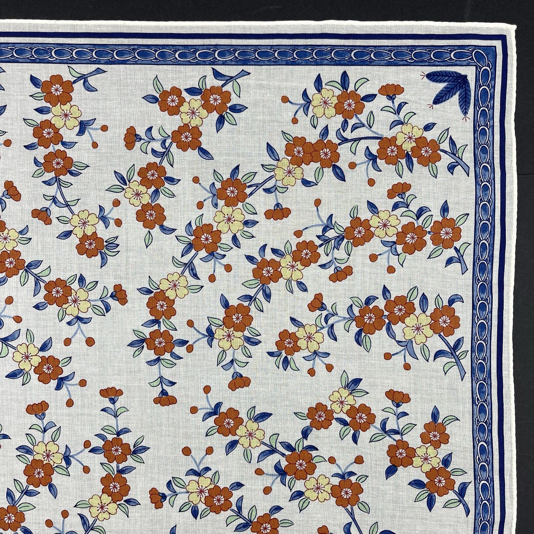Japanese Brand Japanese Floral Handkerchief Art - 5044 Size ONE SIZE - 5 Thumbnail