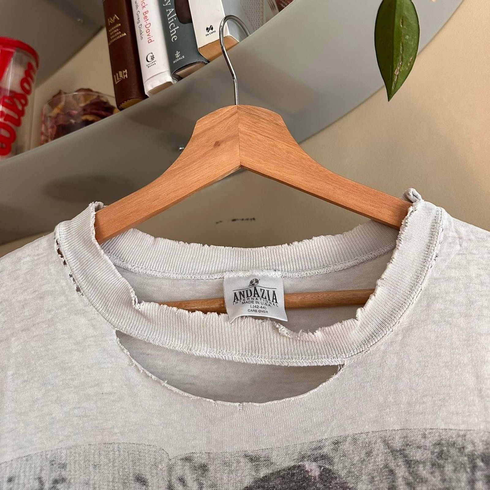 Vintage Vintage Albert Einstein AOP Shirt Size US L / EU 52-54 / 3 - 4 Thumbnail