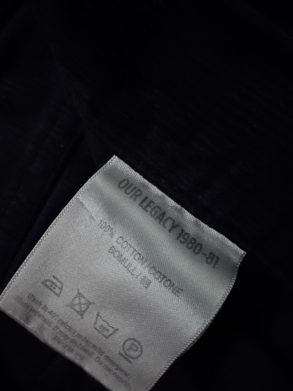 Our Legacy Our Legacy Navy Corduroy Trousers Size US 30 / EU 46 - 4 Thumbnail