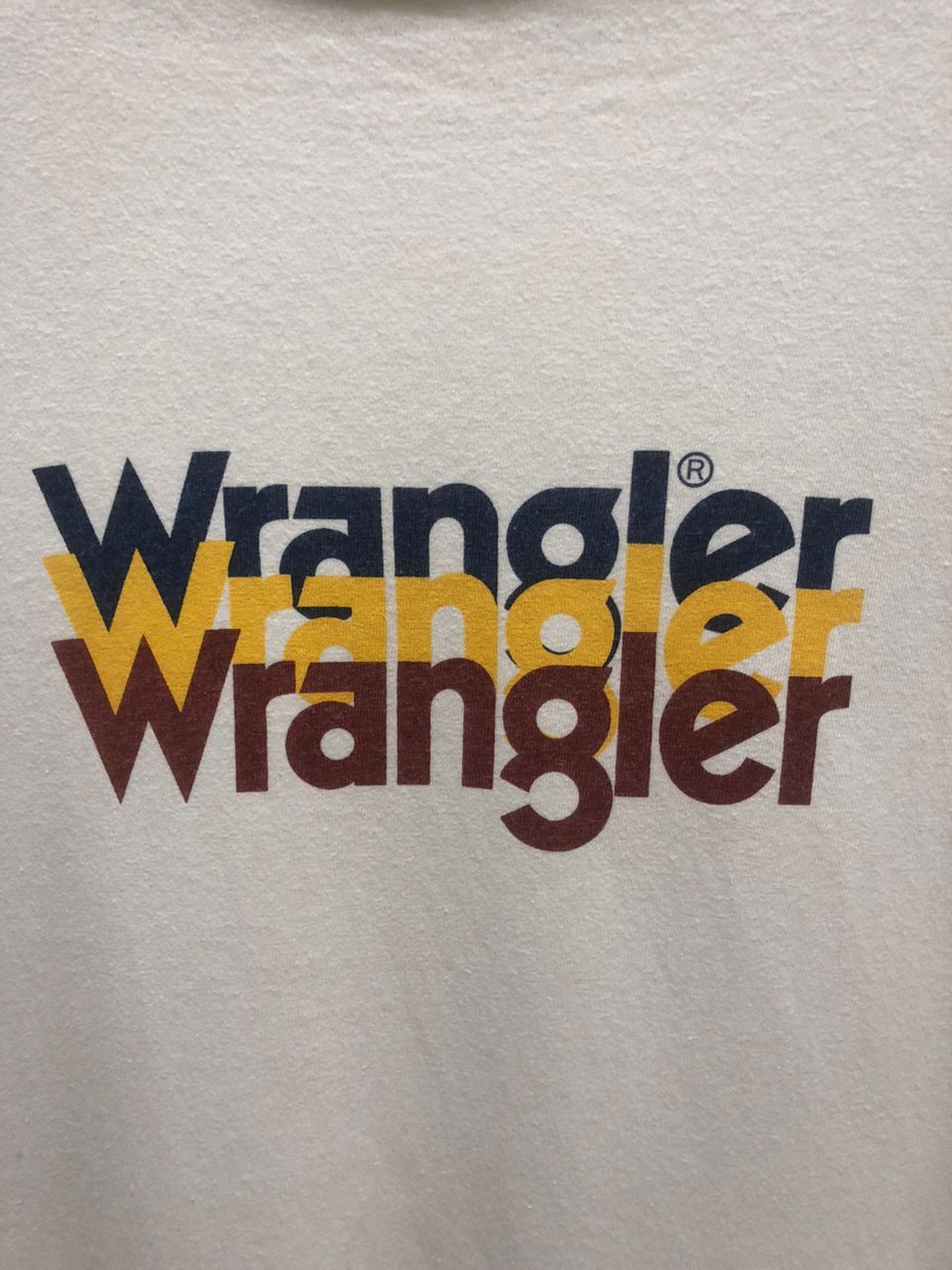Vintage vintage Wrangler Modern Retro style Wrangler logo tee Size US M / EU 48-50 / 2 - 7 Thumbnail