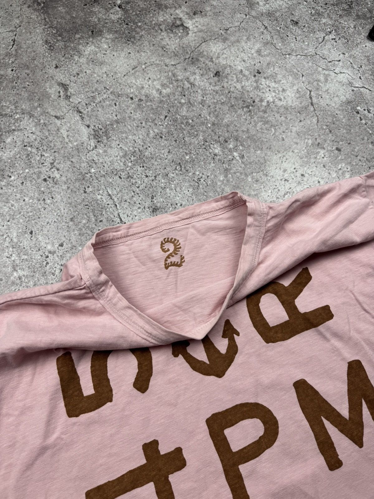 45rpm 45 RPM Anchor Y2K Vintage T Shirt Pink Made In Japan Size US M / EU 48-50 / 2 - 4 Thumbnail