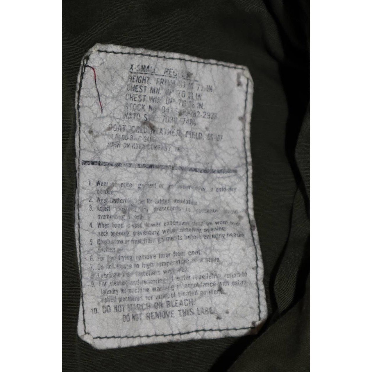 Vintage Lot 9 VTG US Military Army Navy Field Jackets 50s–90s M65 Size US XL / EU 56 / 4 - 16 Thumbnail