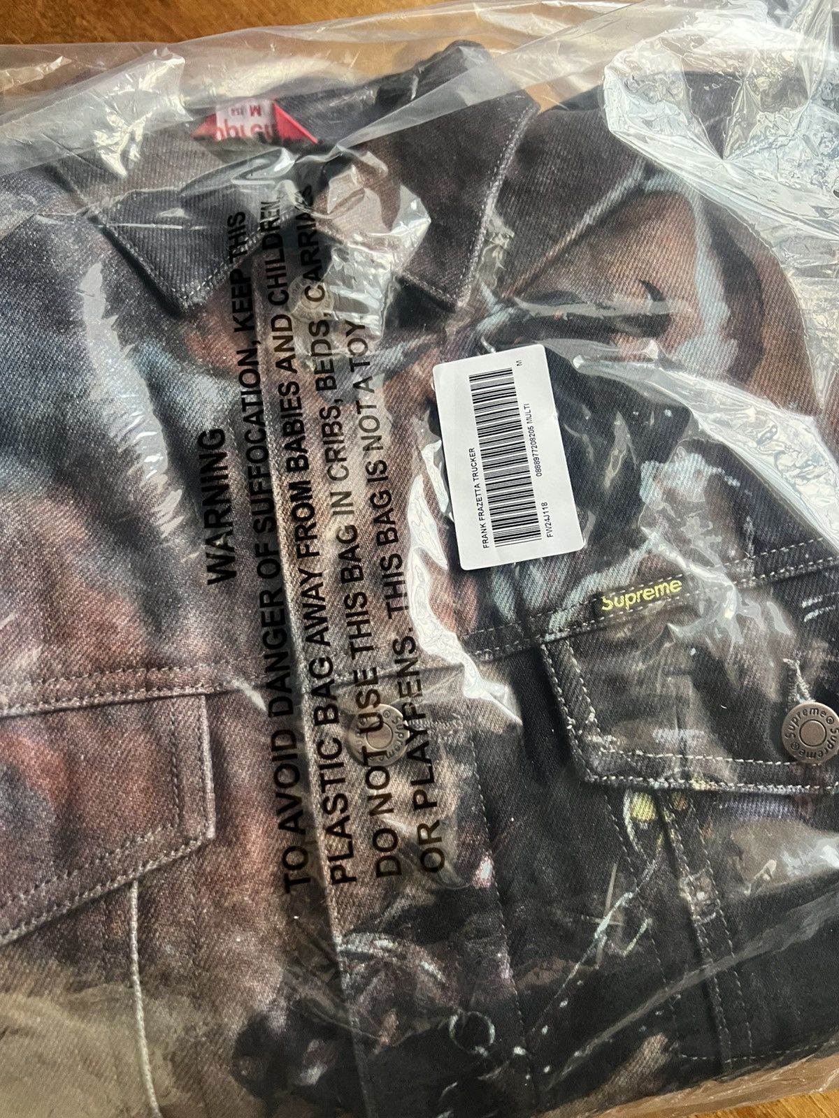 Supreme × Vintage Supreme Frank Frazetta Denim Trucker Jacket Size US M / EU 48-50 / 2 - 4 Thumbnail