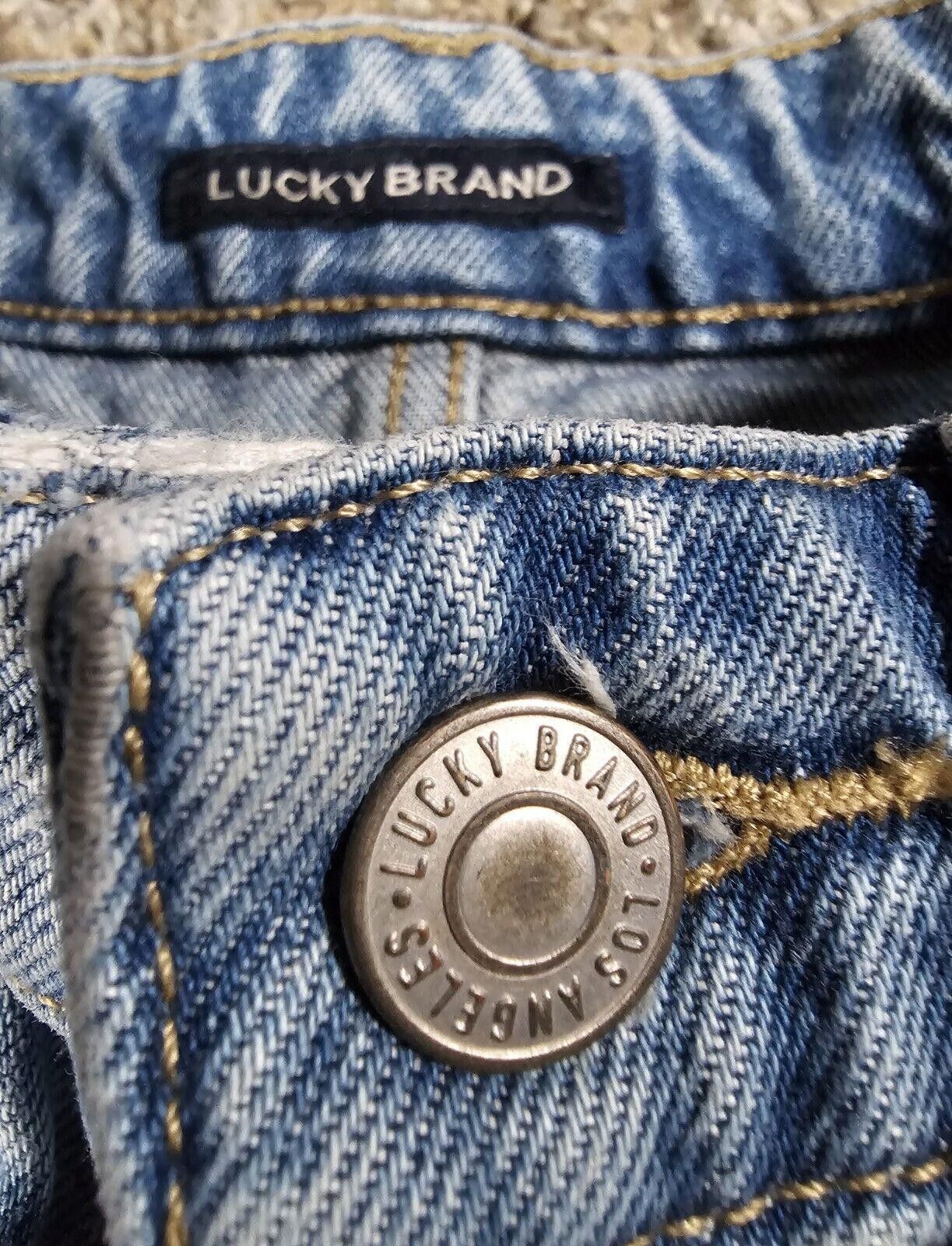Lucky Brand Lucky Brand Shorts Womens 0/25 High Rise Cut Off Smiley Face Size 25" / US 0 / IT 36 - 2 Thumbnail