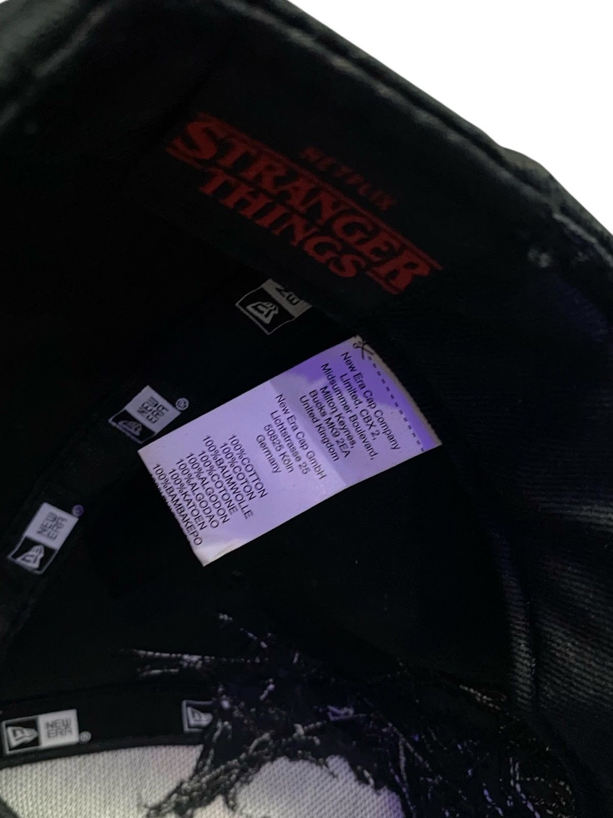 New Era × The Weeknd ⏳ LIMITED ⏳ New Era X Upside Down Stranger Things Mid-2025 Size ONE SIZE - 7 Thumbnail