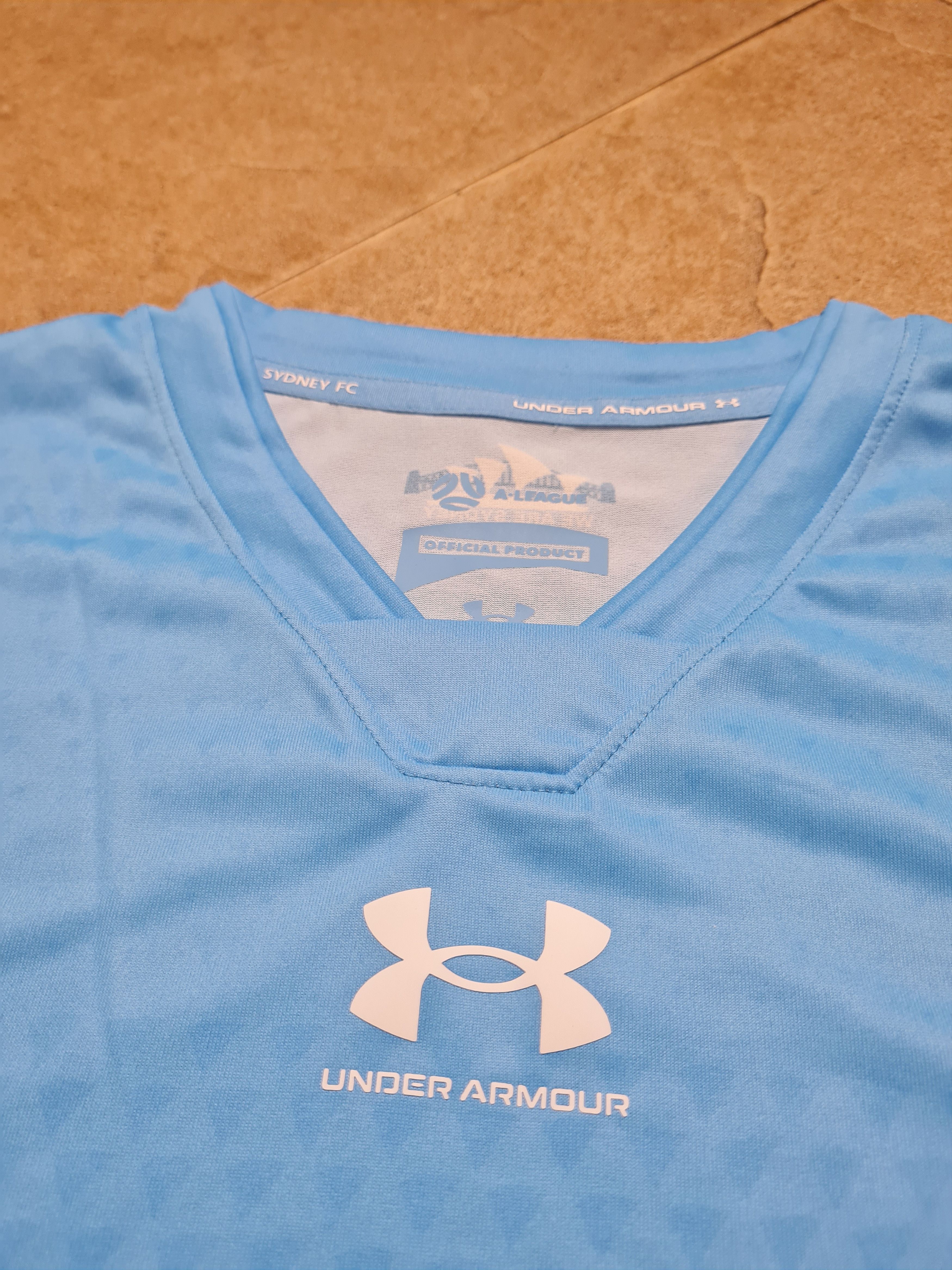 Under Armour Sydney FC 2021-22 Home Football Shirt Under Armour Size US L / EU 52-54 / 3 - 16 Thumbnail