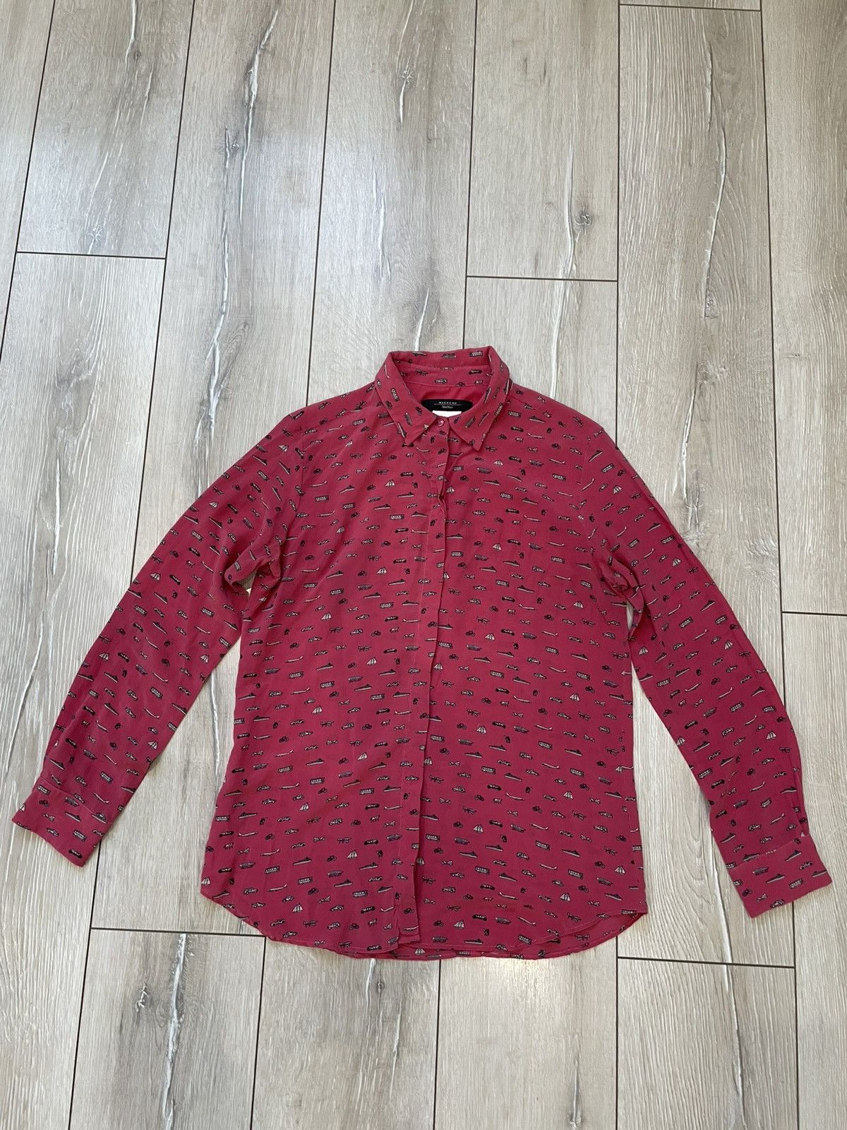 Weekend Max Mara Max Mara silk shirt Blouse Size XS / US 0-2 / IT 36-38 - 1 Thumbnail