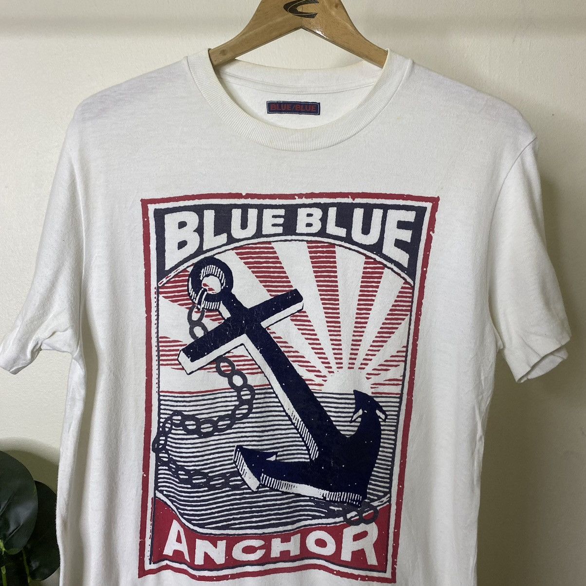 Blue Blue Japan Blue Blue Japan Anchor Kapital Pure Blue Japan Style Tee Size US S / EU 44-46 / 1 - 2 Thumbnail