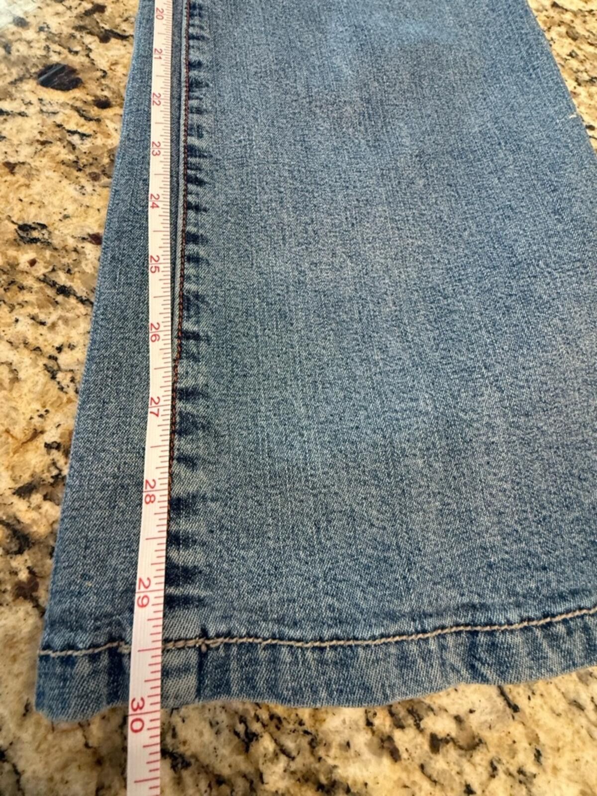 Other Ethyl Classic denim metal stud embellished jeans SZ 8 Size 30" / US 8 / IT 44 - 9 Thumbnail