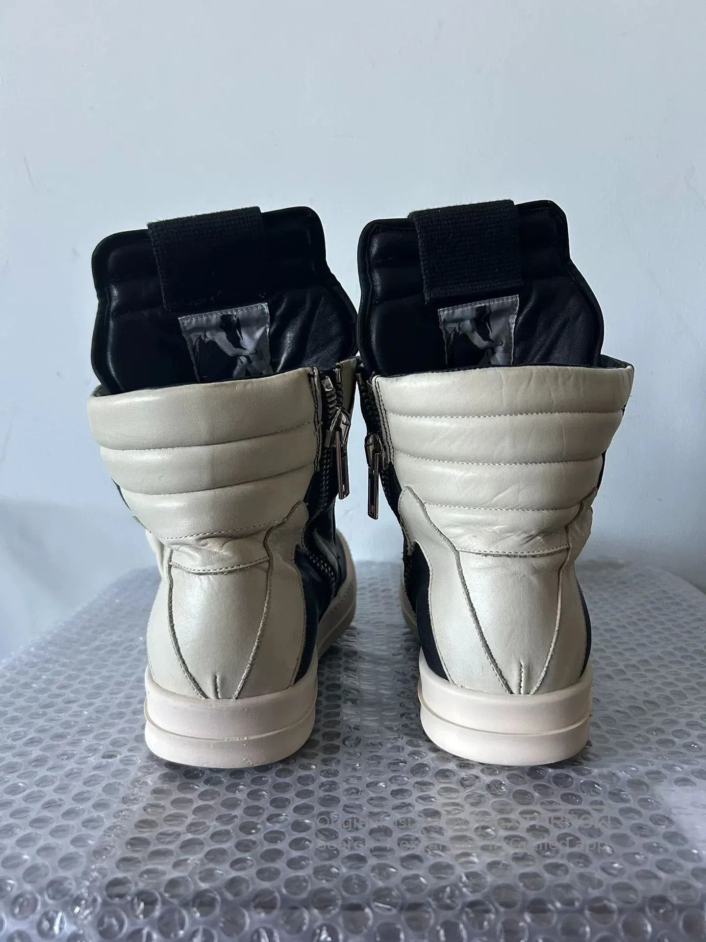 Rick Owens Rick Owens Triangle Leather Sneakers Size 38. Size US 5 / EU 37 - 4 Thumbnail