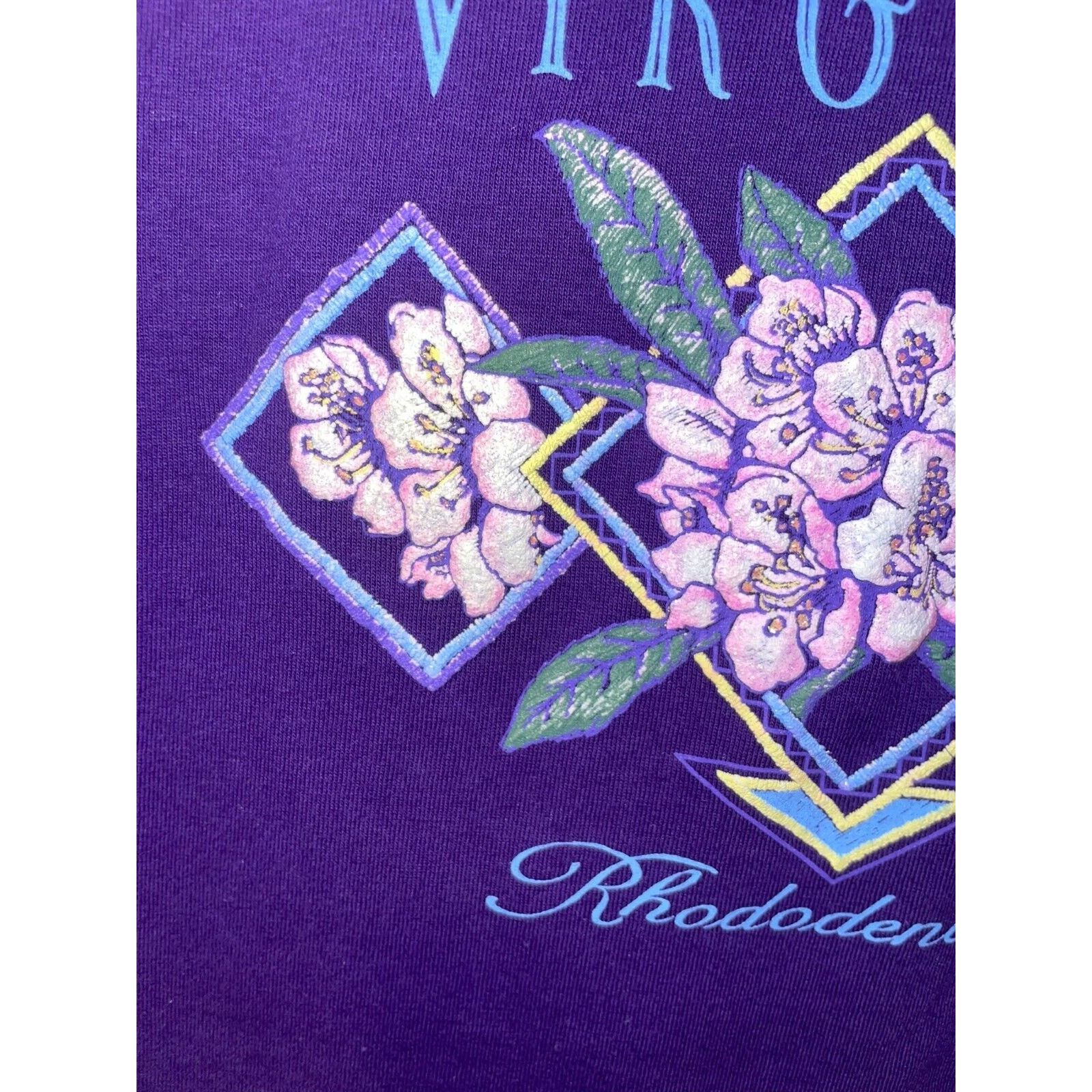 Jerzees Vintage Womens West Virginia Sleeper Shirt Tee Women L Large Size L / US 10 / IT 46 - 3 Thumbnail