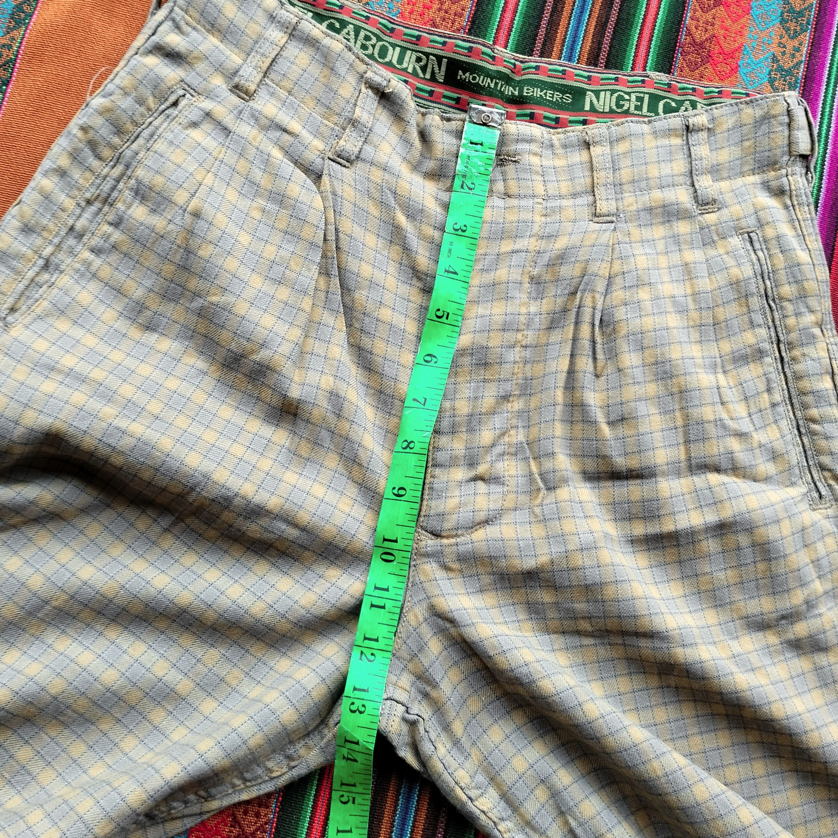 Nigel Cabourn Vintage Nigel cabourn mountain bike plaid pants Size US 30 / EU 46 - 16 Thumbnail