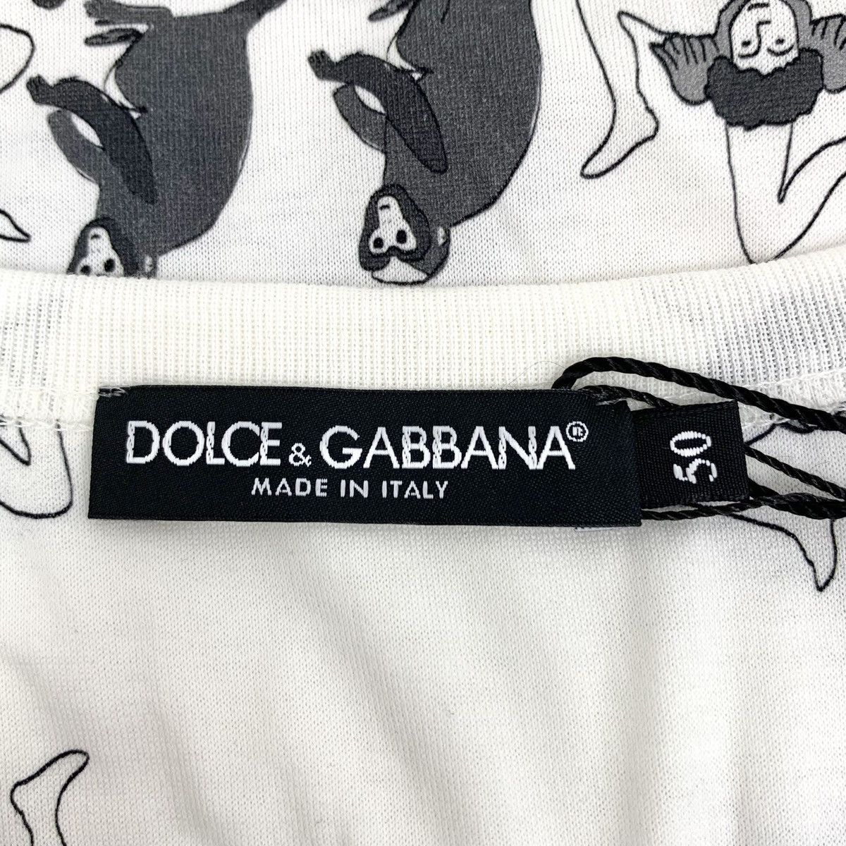 Dolce & Gabbana Dolce & Gabbana Pattern Print Short Sleeve T-Shirt K26WX Size US L / EU 52-54 / 3 - 5 Thumbnail