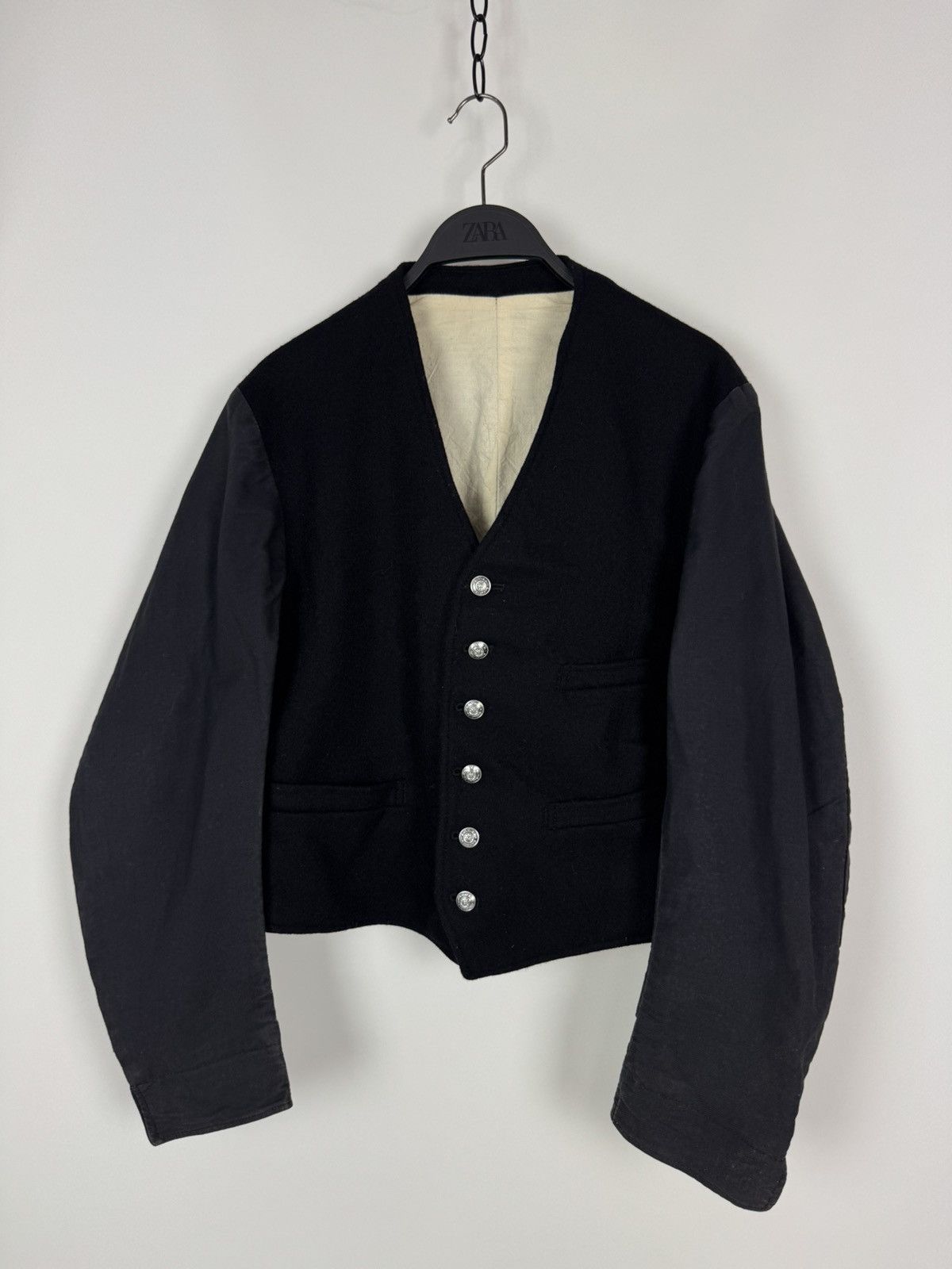 Vintage 60’s Vintage British Railways Guards Wool Short Chore Jacket Size US S / EU 44-46 / 1 - 5 Thumbnail