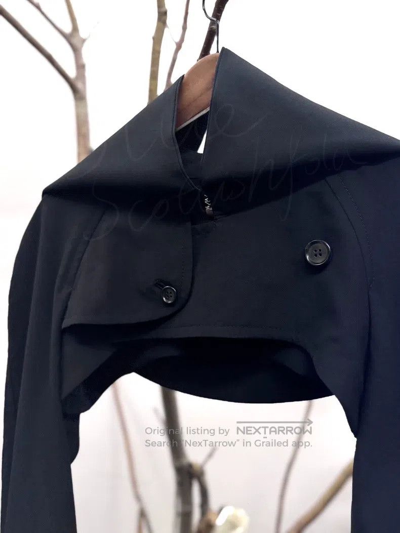 Other Comme Des Garcons Large lapel ultra-short trench coat Size S / US 4 / IT 40 - 5 Thumbnail