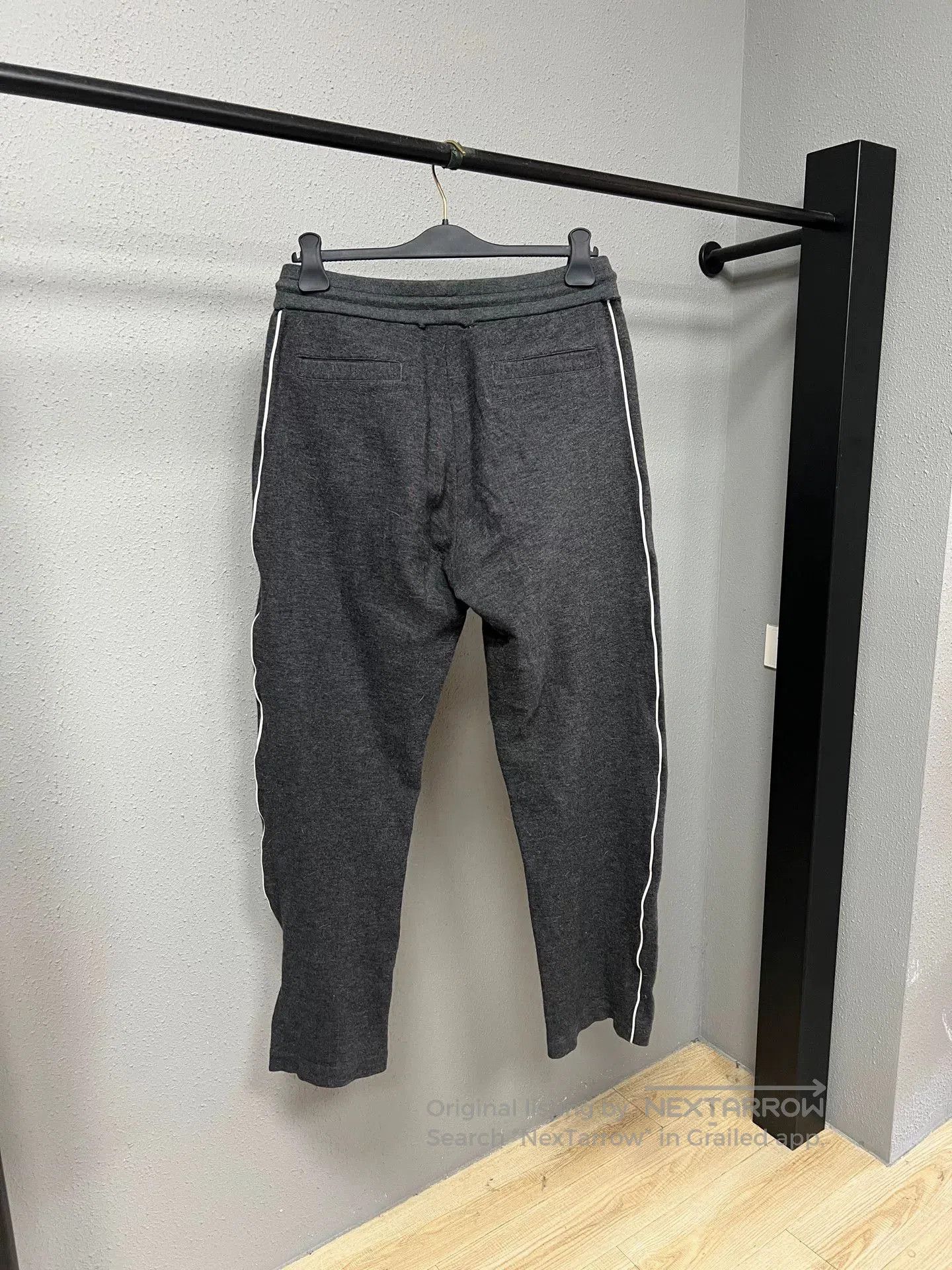 Dior gray wool casual pants by Dior. Size US 34 / EU 50 - 2 Thumbnail