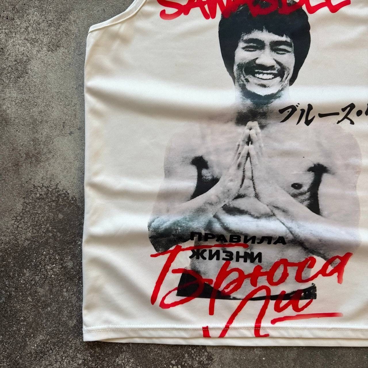 If Six Was Nine Bruce Lee «ПРАВИЛА ЖИЗНИ» Vintage Tank Top Size US S / EU 44-46 / 1 - 5 Thumbnail