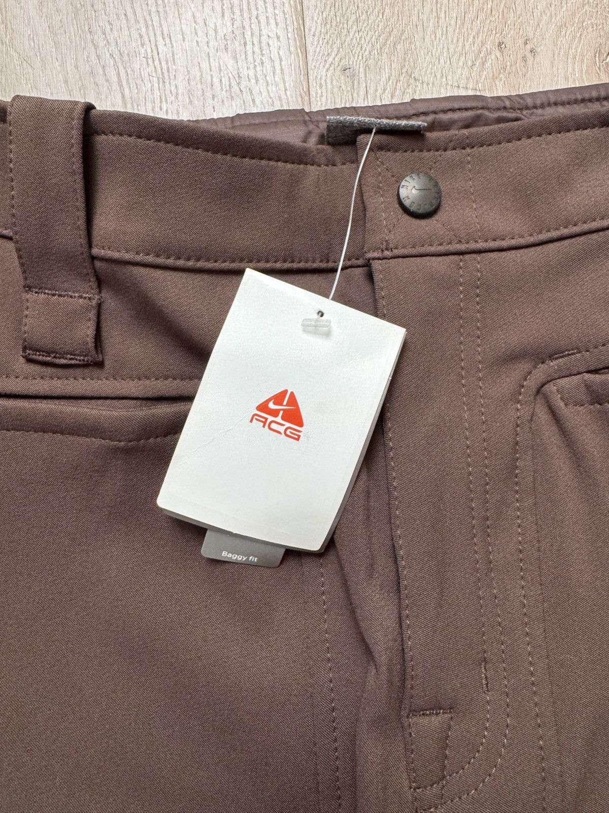 Nike ACG × Vintage Vintage 00s Nike ACG Cargo Utility Pants Brown NEW!! 👖 Size US 28 / EU 44 - 4 Thumbnail