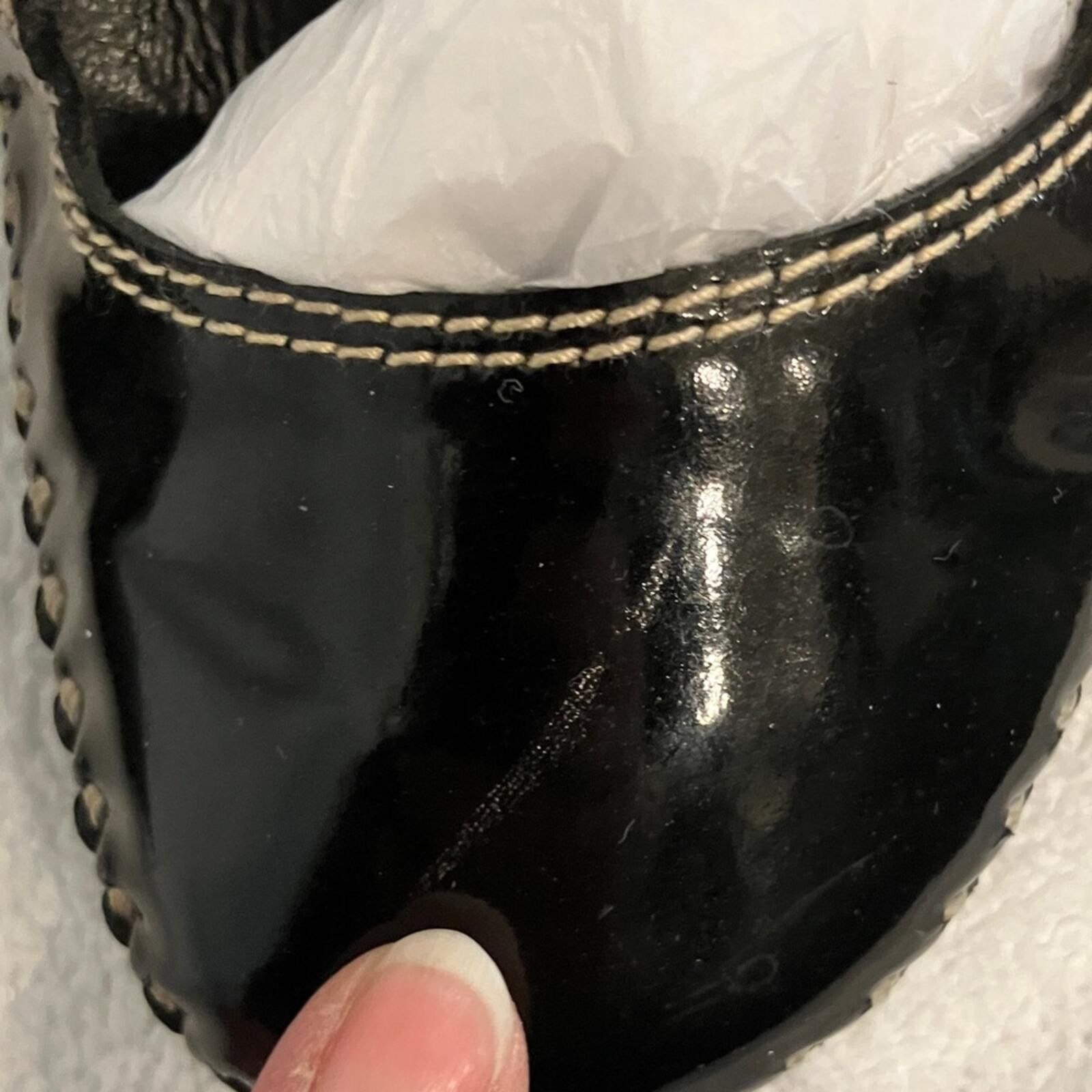 Other Donald J. Pliner Black Patent Leather Flats Size US 8 / IT 38 - 7 Thumbnail