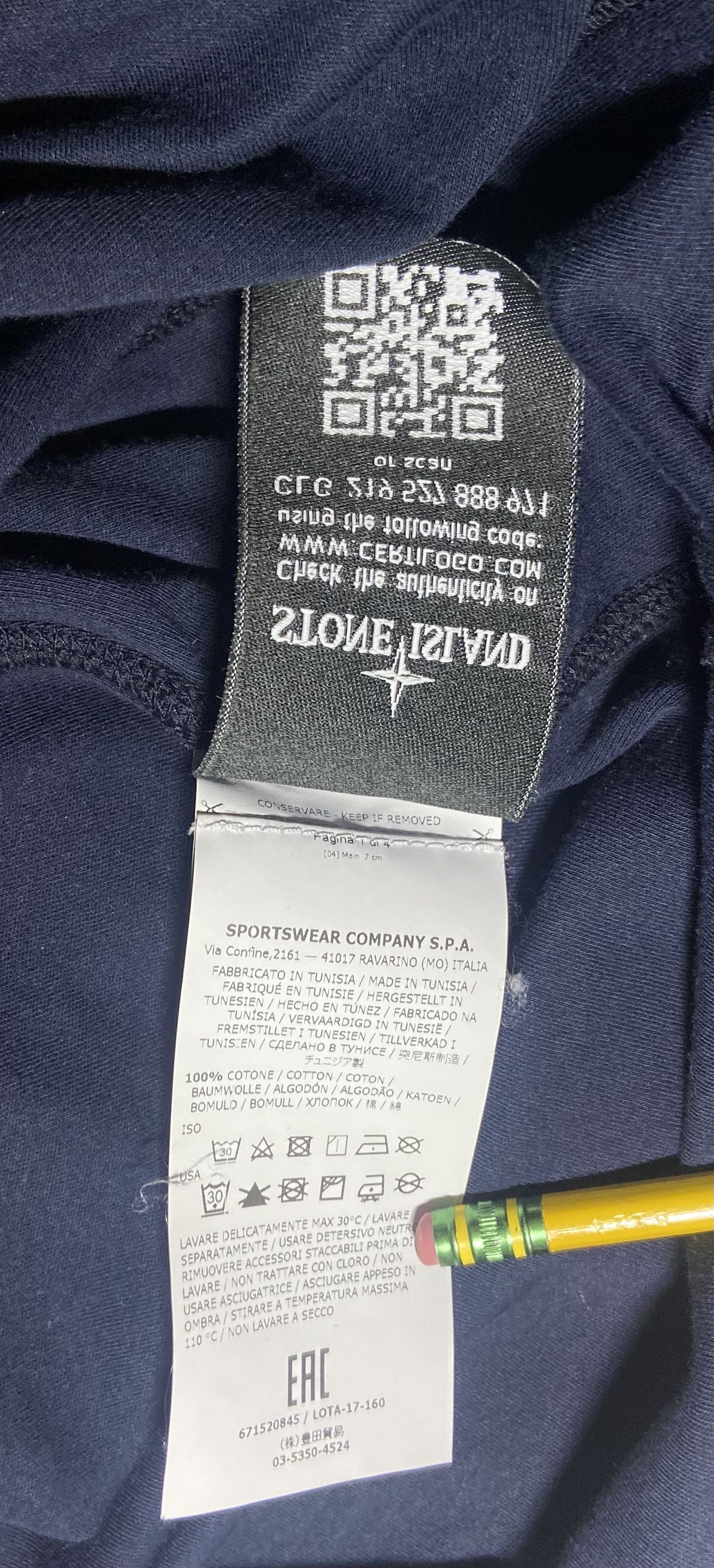 Stone Island Stone Island Long Sleeve Polo Size US M / EU 48-50 / 2 - 7 Thumbnail
