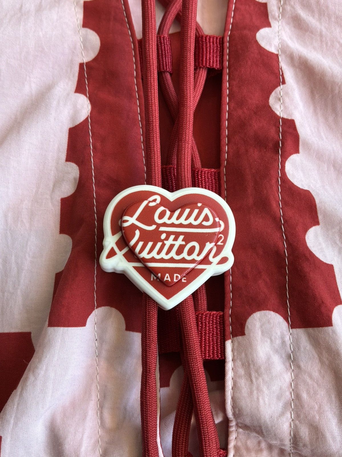 Louis Vuitton × Nigo Louis Vuitton x Human Made Red & White Checkered Windbreaker Size US M / EU 48-50 / 2 - 11 Thumbnail