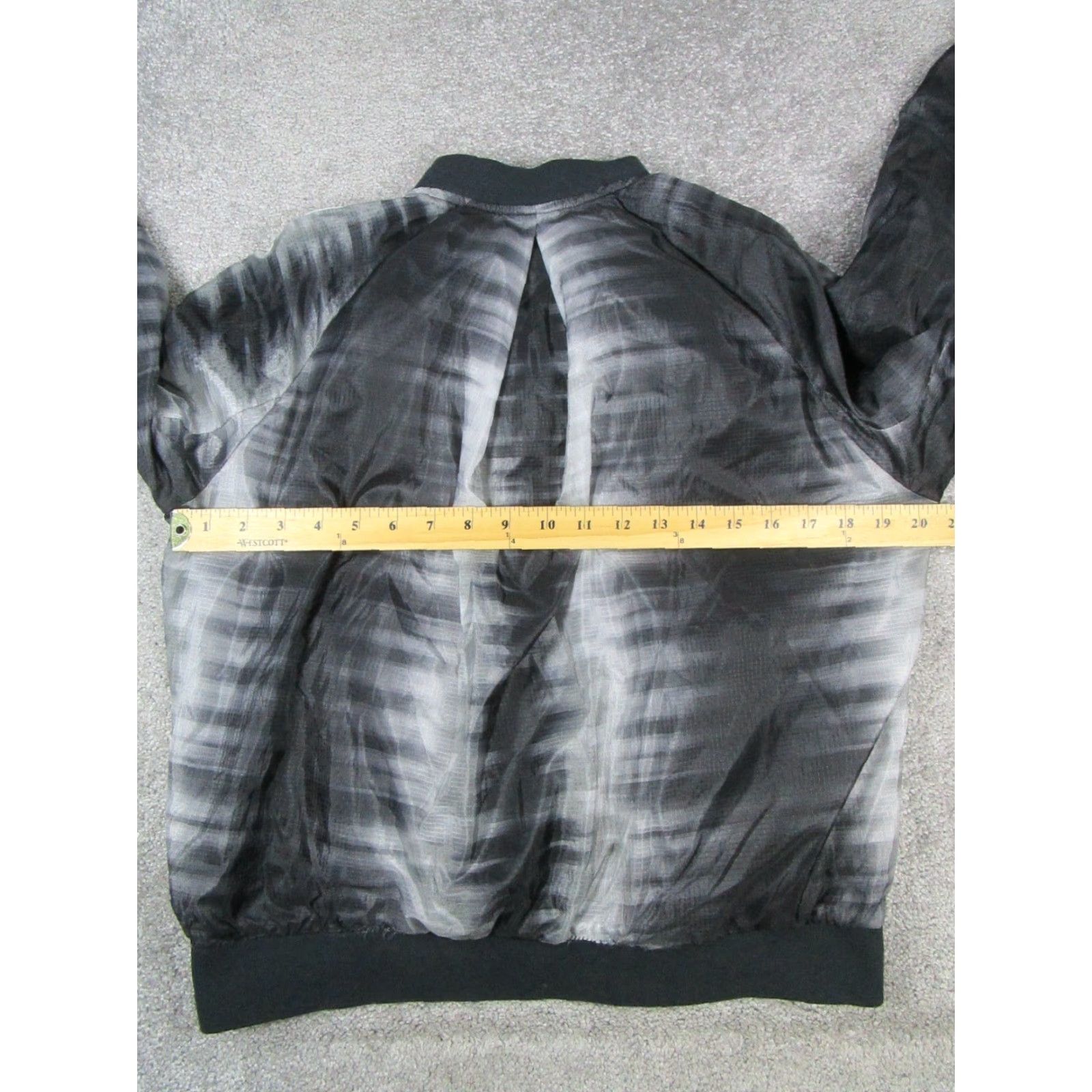Nike Nike Jacket S Black Full Zip Windbreaker Gradient Running Gym & Training Womens Size S / US 4 / IT 40 - 6 Thumbnail