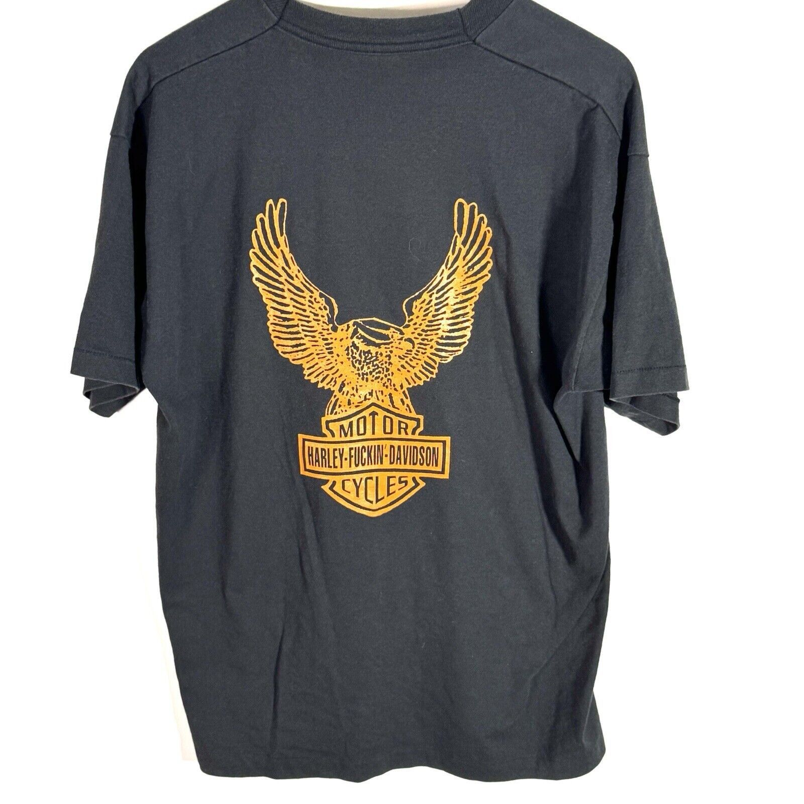 Harley Davidson VTG1990’s Harley Davidson Hog Fuckin’ Wild Graphic Tee XL Size US XL / EU 56 / 4 - 1 Thumbnail