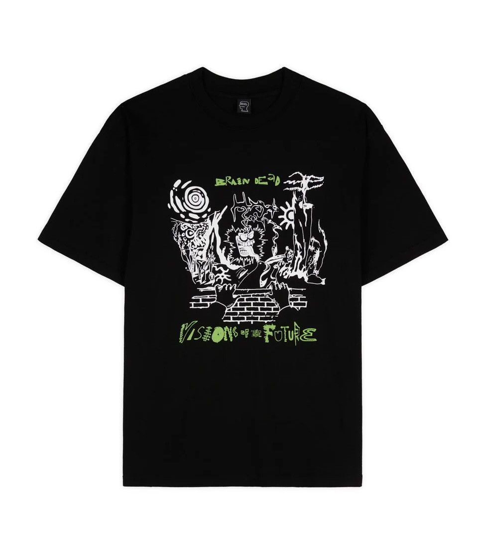 Brain Dead Visions of the Future Tee Monster Horror Nightmare Size US XL / EU 56 / 4 - 5 Thumbnail