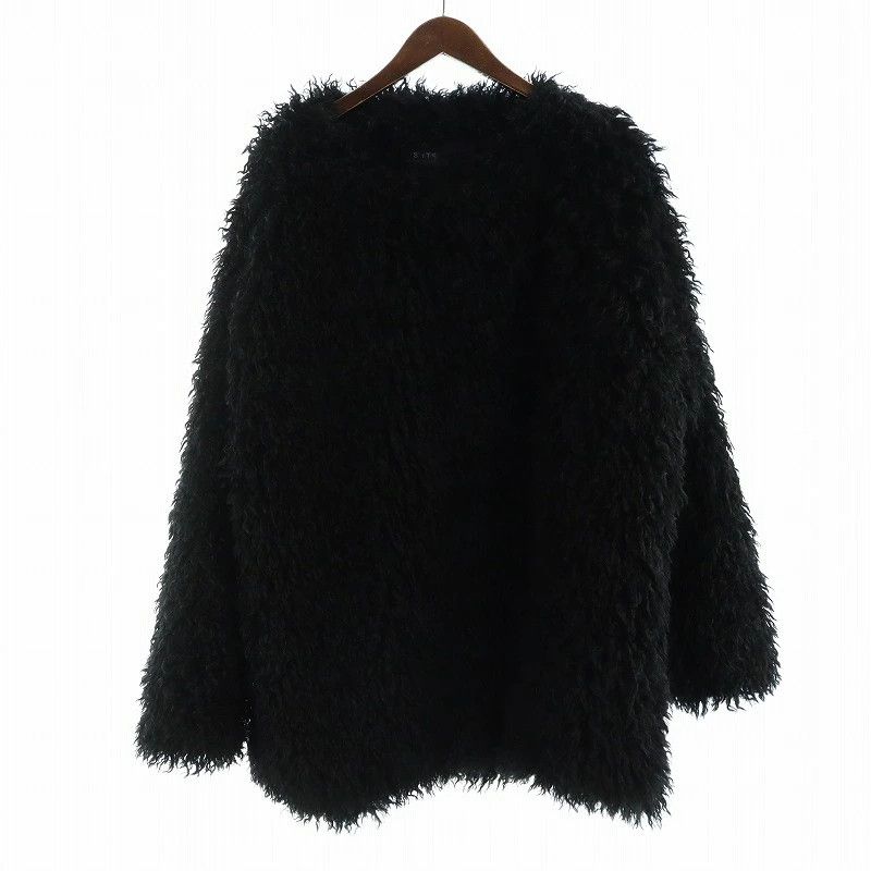 Yohji Yamamoto s'yte YOHJI YAMAMOTO 22AW Poudre Fur Crew Neck Pullover Size US L / EU 52-54 / 3 - 1 Thumbnail