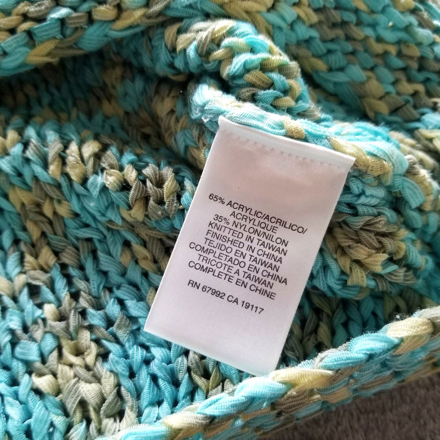 Vintage Sigrid Olsen Sport Tank Top Womens Medium Split Neck Sleeveless Knit Blue Green V-Neck Sleeveless Pullover Casual Size M / US 6-8 / IT 42-44 - 6 Thumbnail