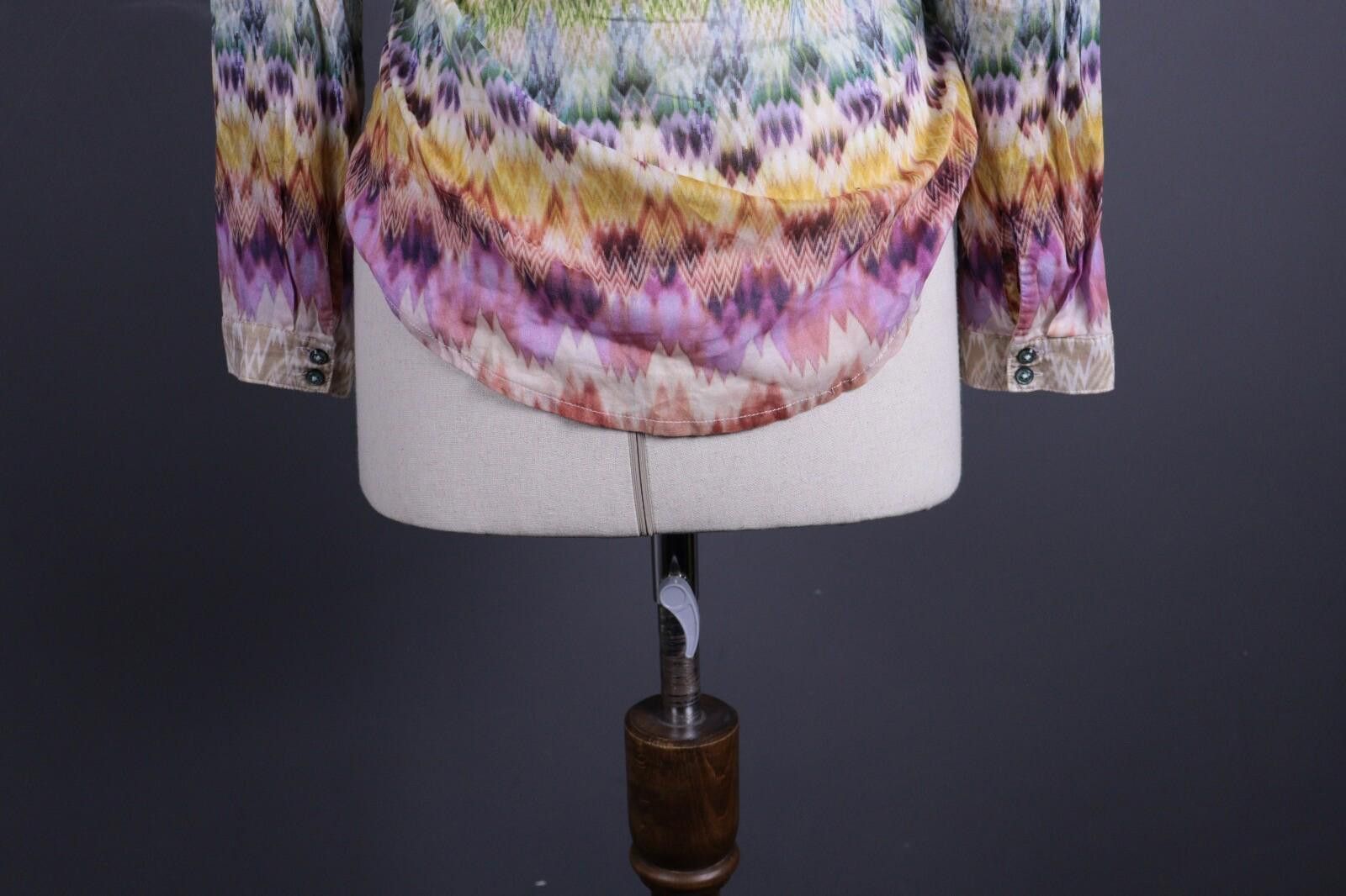 Heliot Emil Emily Van Den Bergh Multicolor Aztec Blouse Shirt Size 36 Size M / US 6-8 / IT 42-44 - 10 Thumbnail