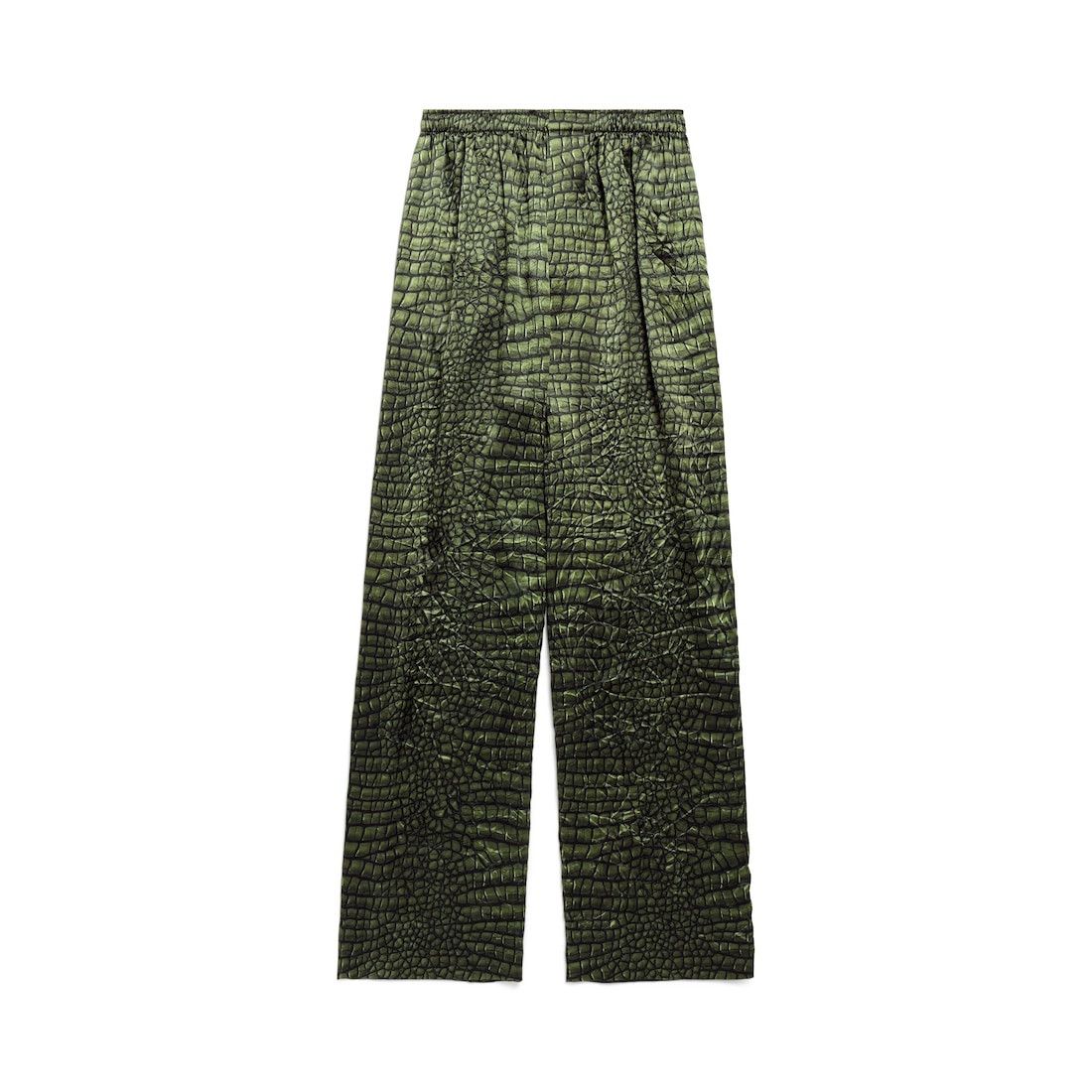 Balenciaga o1bcso1str0326 Pyjama Pants in Green Size 28" / US 6 / IT 42 - 1 Thumbnail