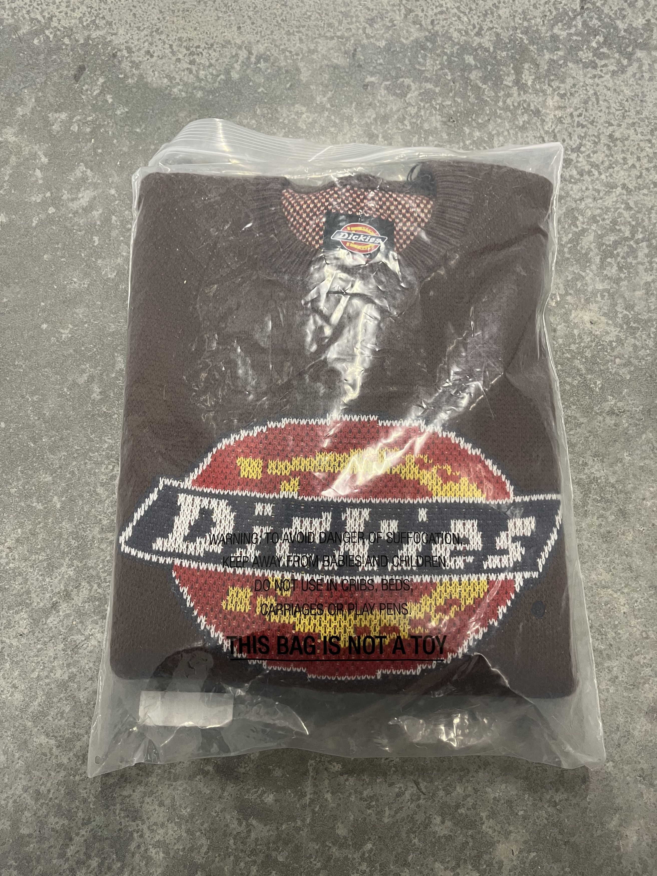 Dickies × Supreme Supreme x Dickies Sweater Brown Sz S Size US S / EU 44-46 / 1 - 11 Thumbnail