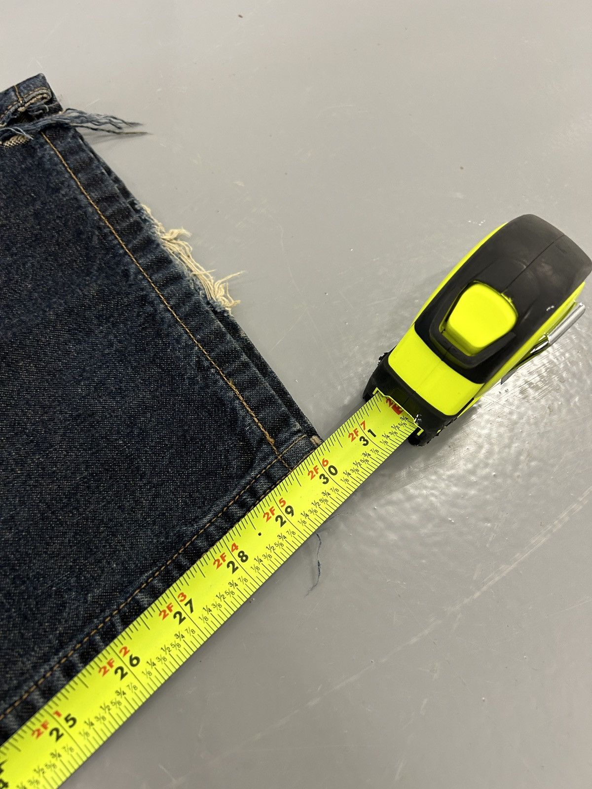 Carhartt × Levi's × Vintage CRAZY VINTAGE 90’s LEVIS JNCO STYLE CARGO BAGGY JEANS Y2k Size US 34 / EU 50 - 11 Thumbnail