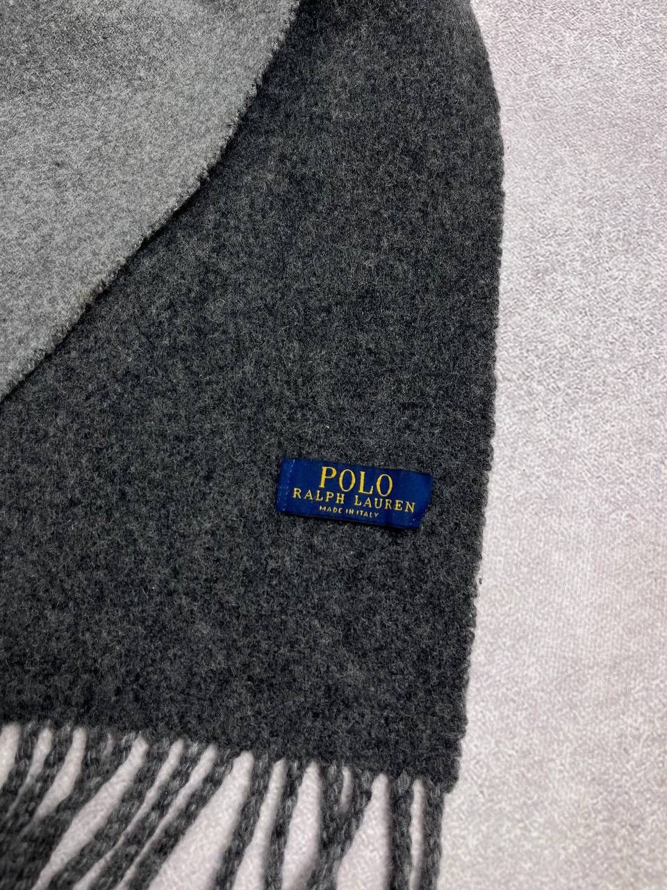 Ralph Lauren Vintage Polo Ralph Lauren Made In Italy Wool Scarf OS Size ONE SIZE - 4 Thumbnail