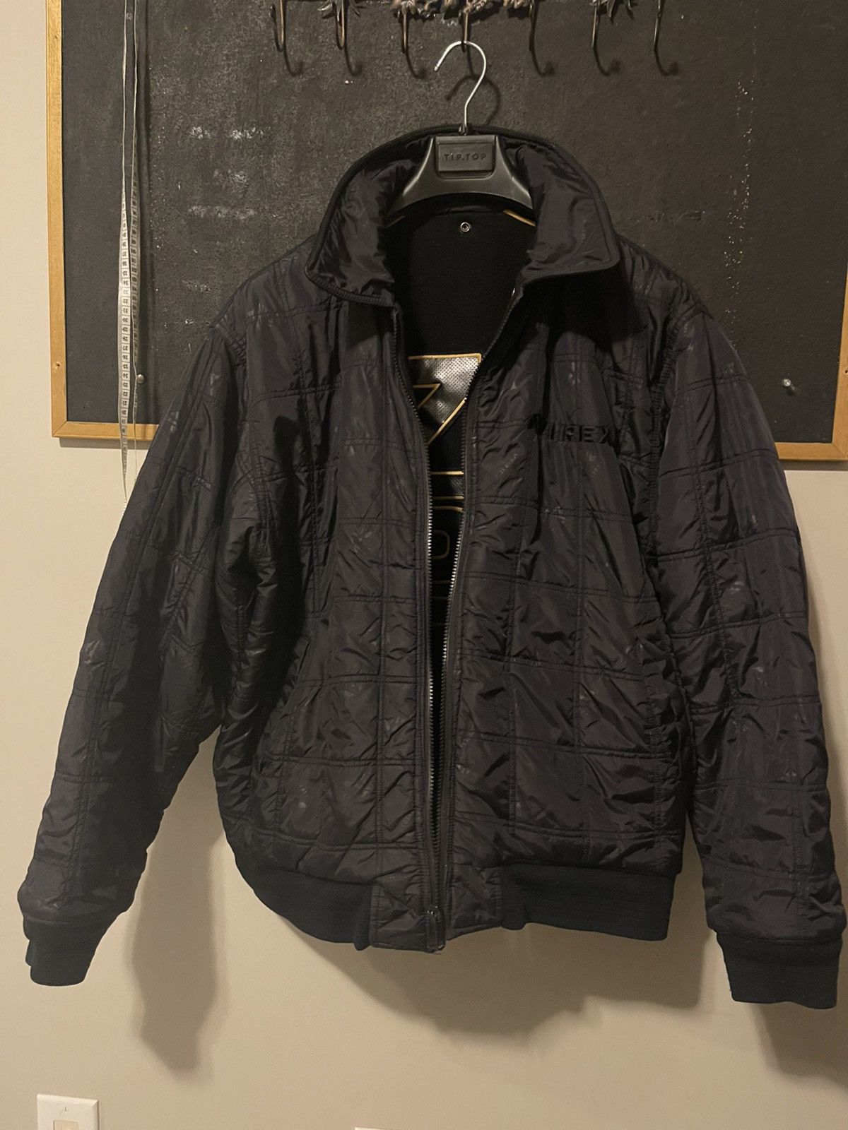 Avirex Vintage 1990s reversible Avirex squadron Wool Varsity Jacket Size US XL / EU 56 / 4 - 8 Thumbnail