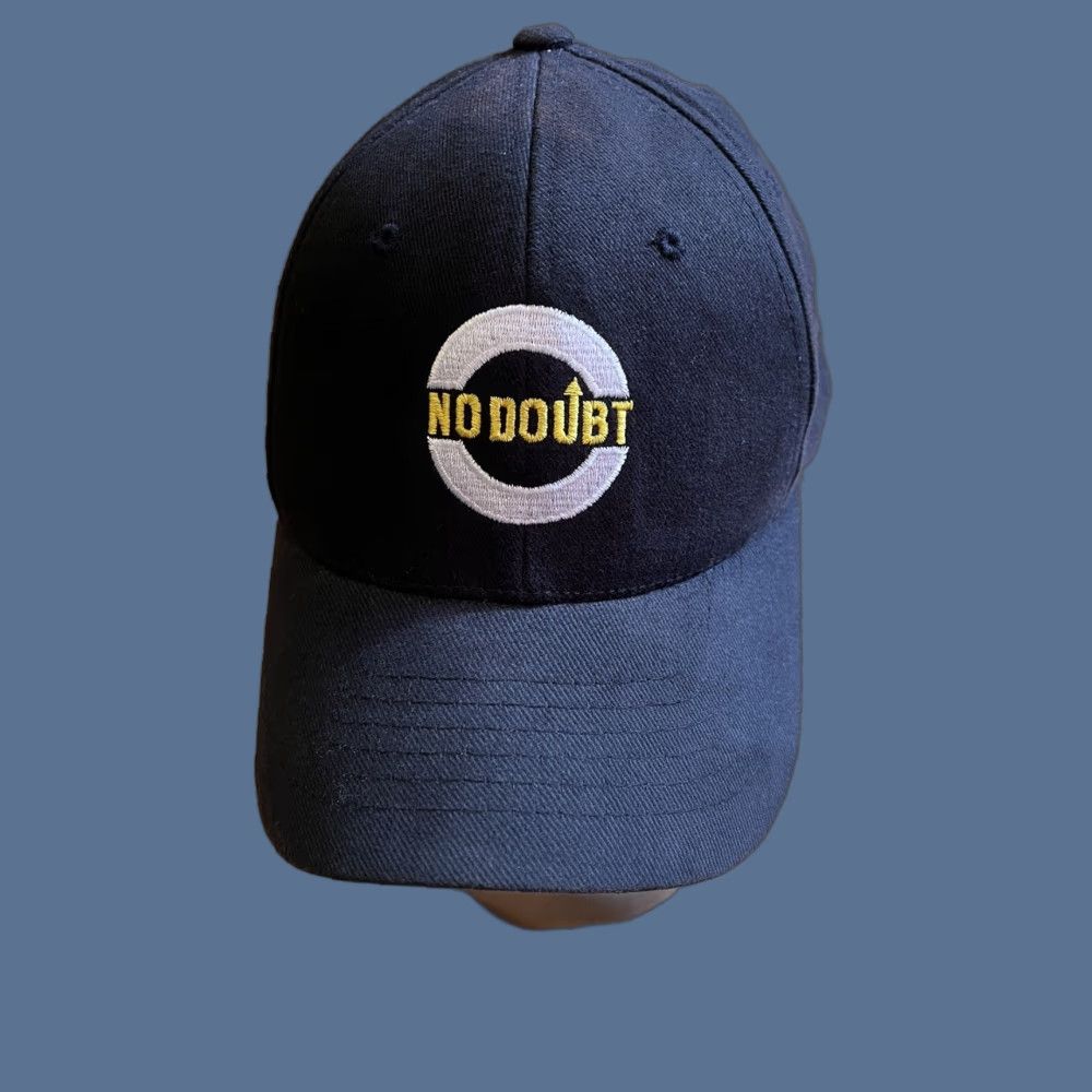 Vintage VINTAGE No Doubt Hat Black Y2K Gwen Stefani Baseball Cap One Size Men Black 90s Music Retro Rock | Magic Headwear Size ONE SIZE - 1 Thumbnail