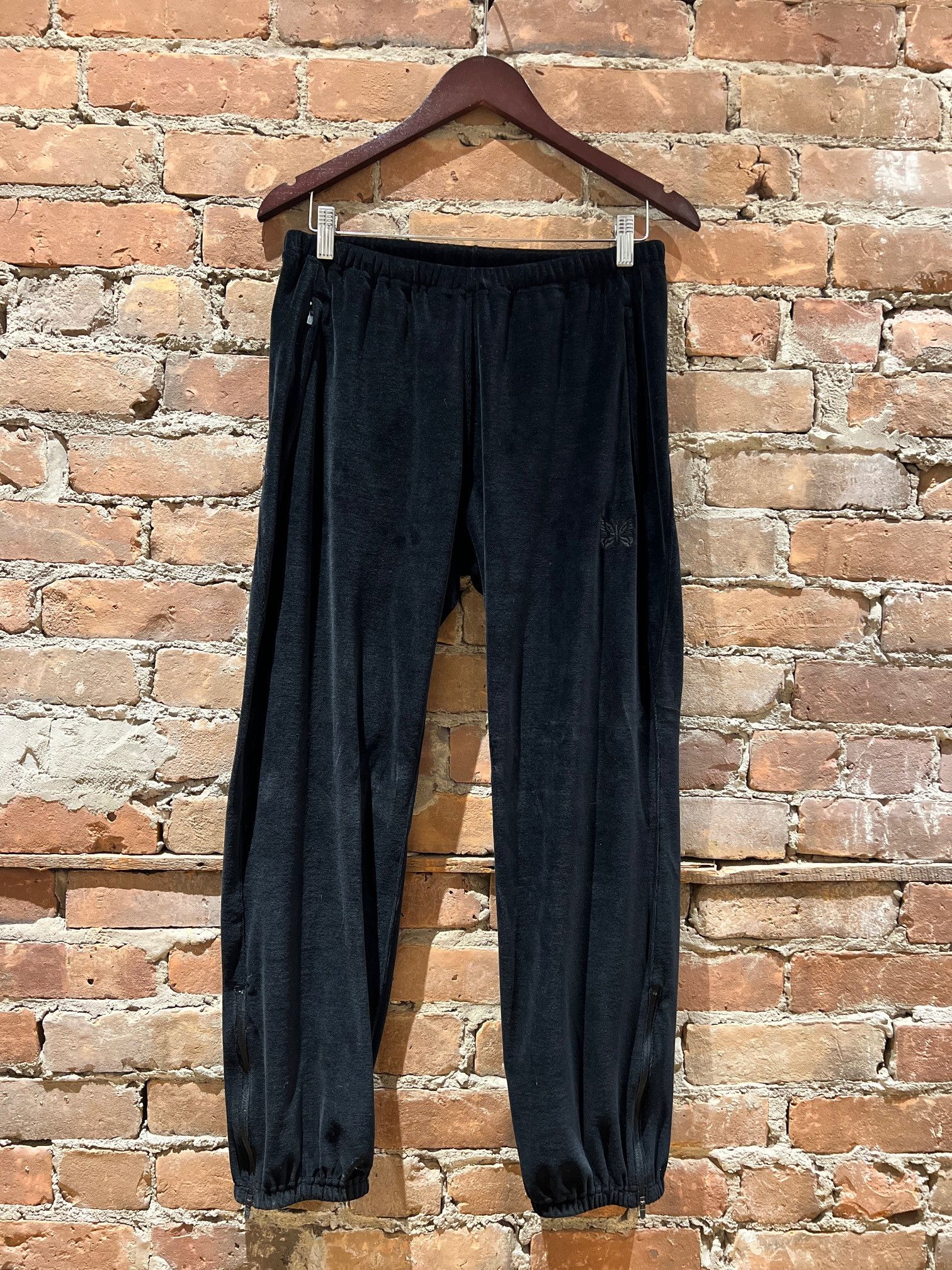 Needles Needles Velour Track Pants Size US 31 - 1 Thumbnail