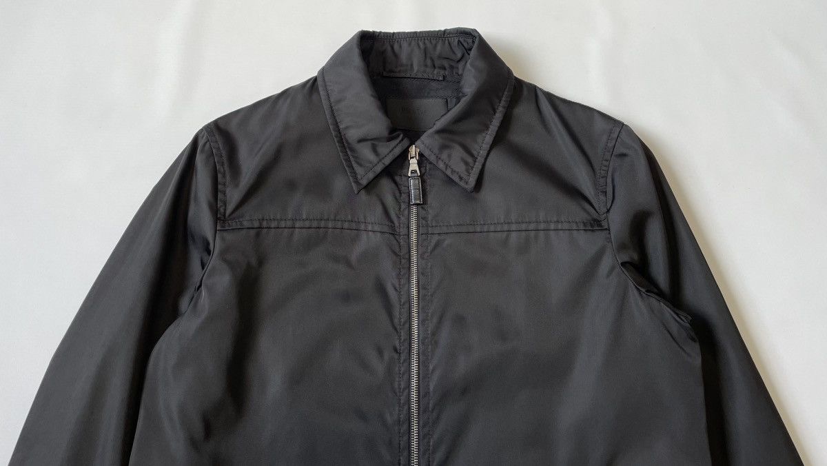Prada Mid 2000s Black Nylon Work Jacket Size US M / EU 48-50 / 2 - 3 Thumbnail